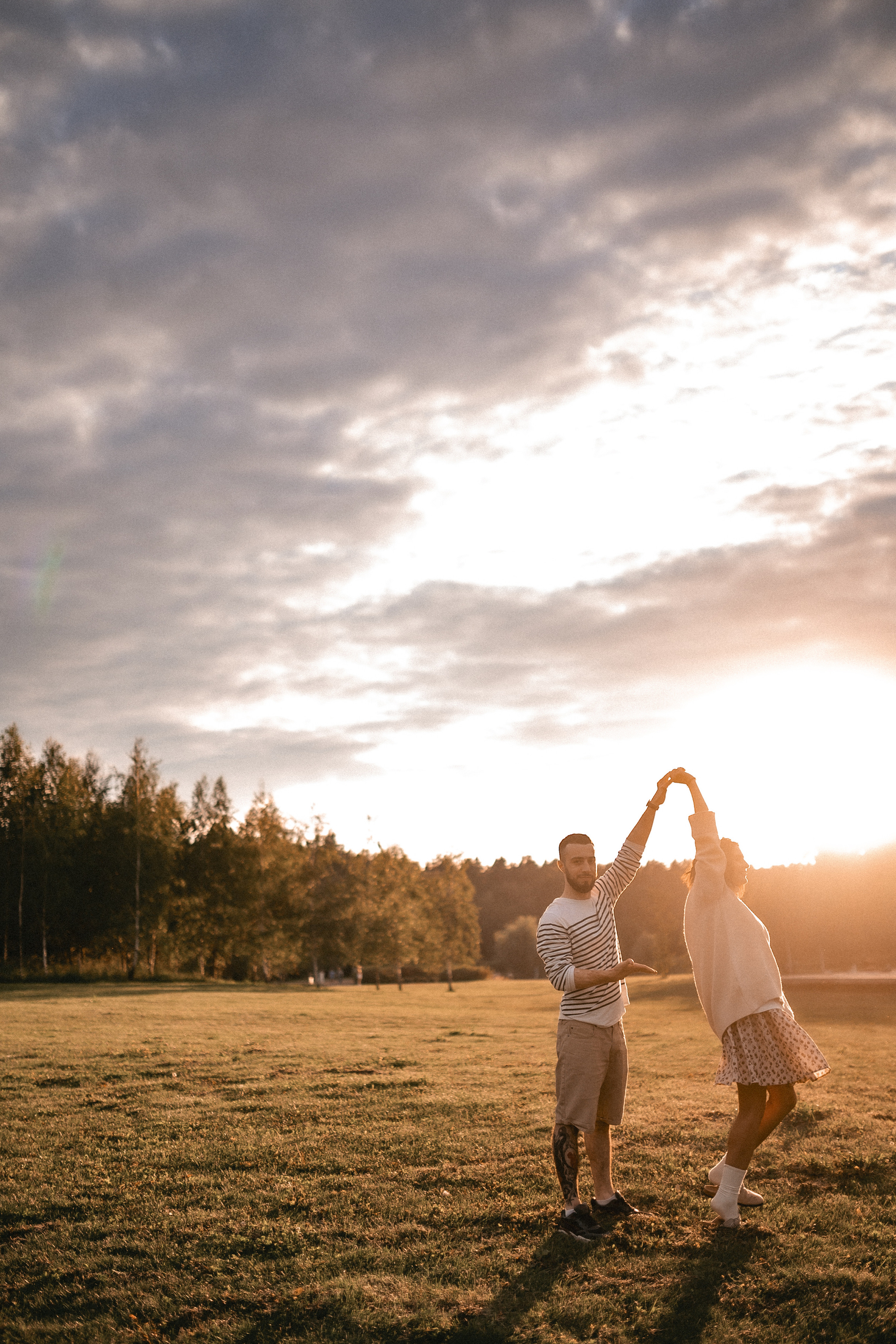 Эмир, Диана и Леон в Мещерском парке. Семейный и свадебный lifestyle-фотограф в Москве Мария Петрова