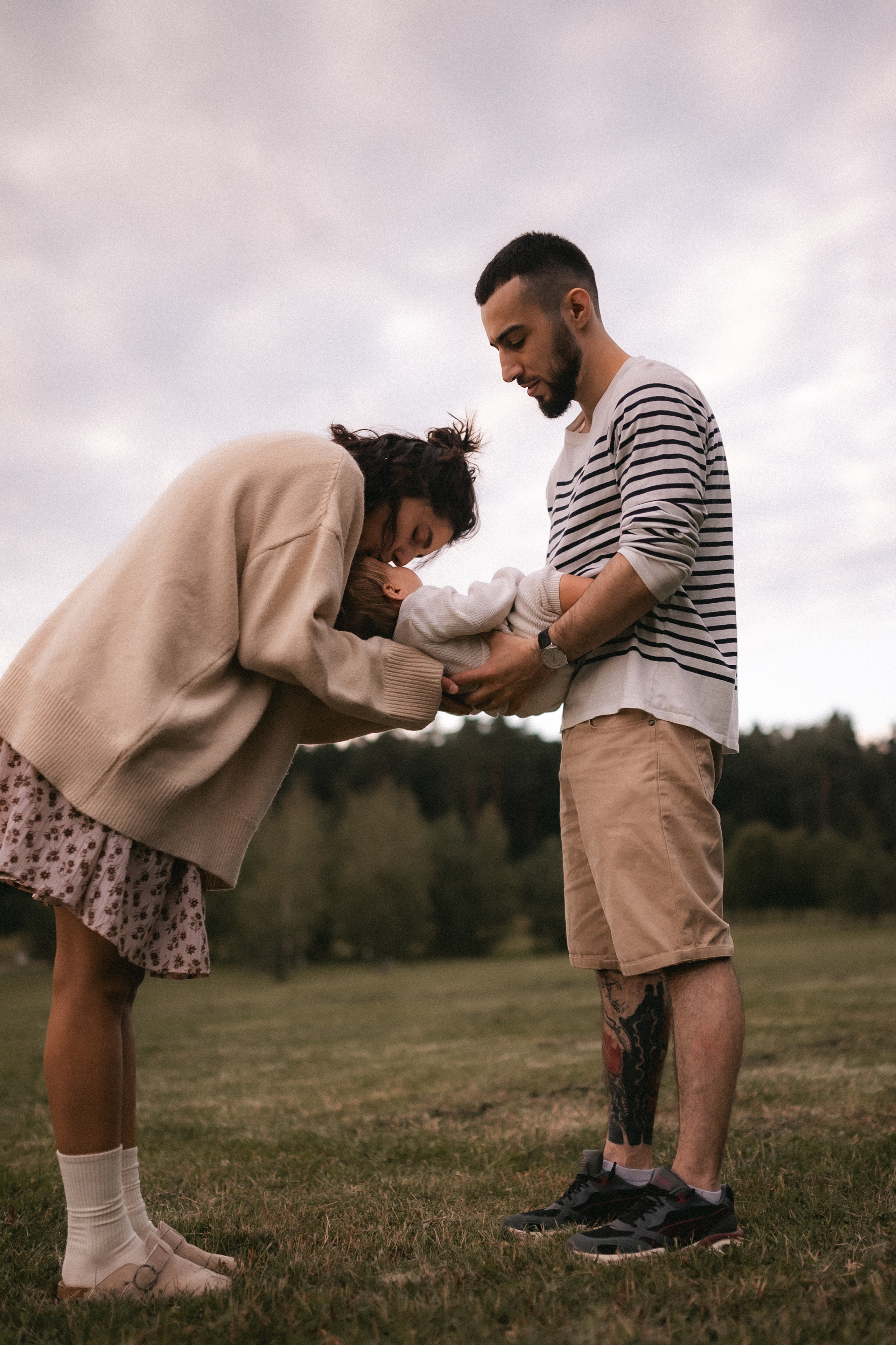 Эмир, Диана и Леон в Мещерском парке. Семейный и свадебный lifestyle-фотограф в Москве Мария Петрова