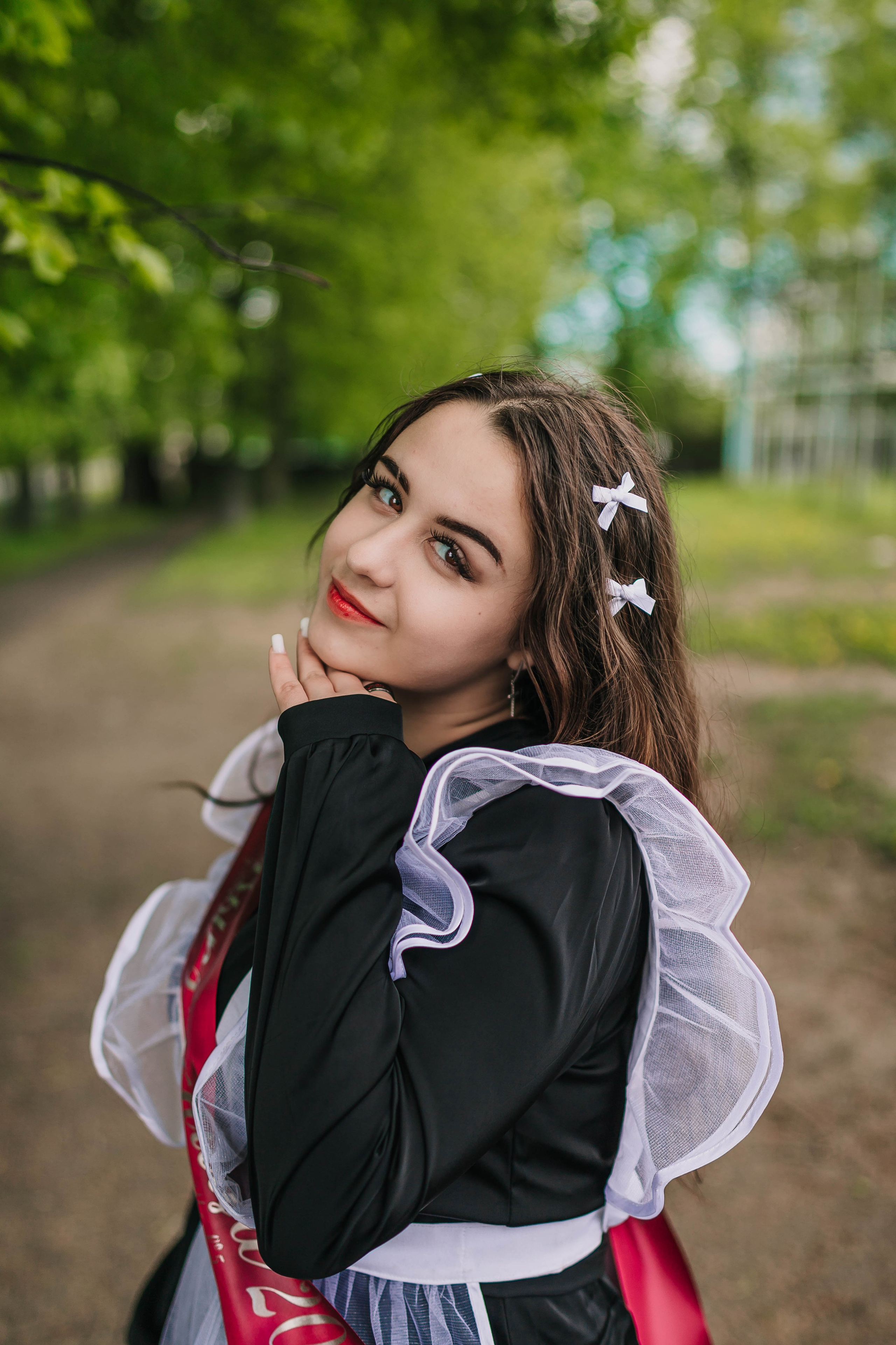 Последний звонок 9А класс МБОУ СОШ № 5 им. В. В. Смирнова, г. Невель. Фотограф Дарья Маташкова