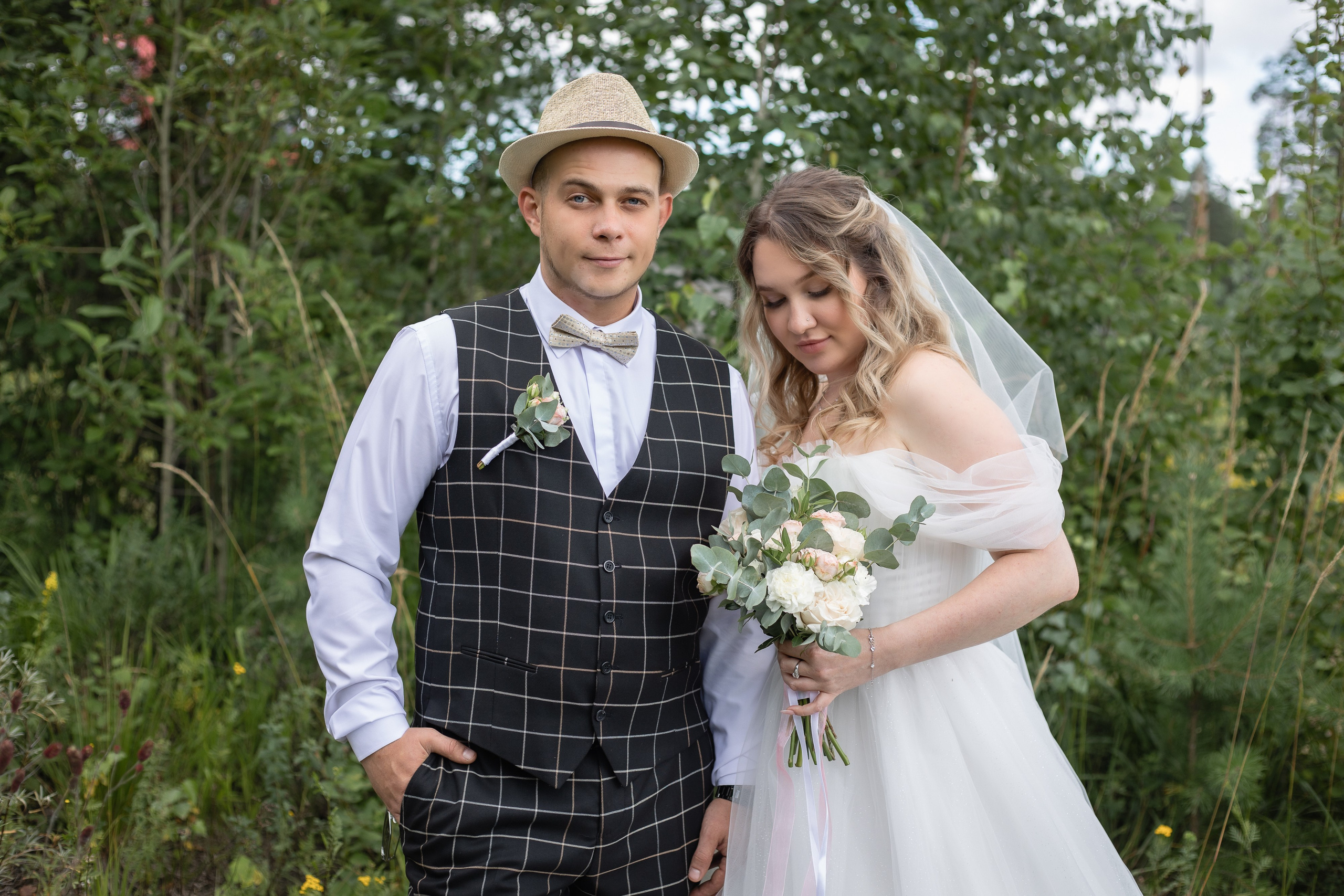 Свадебная фотосессия за городом. Фотограф Татьяна Орлова