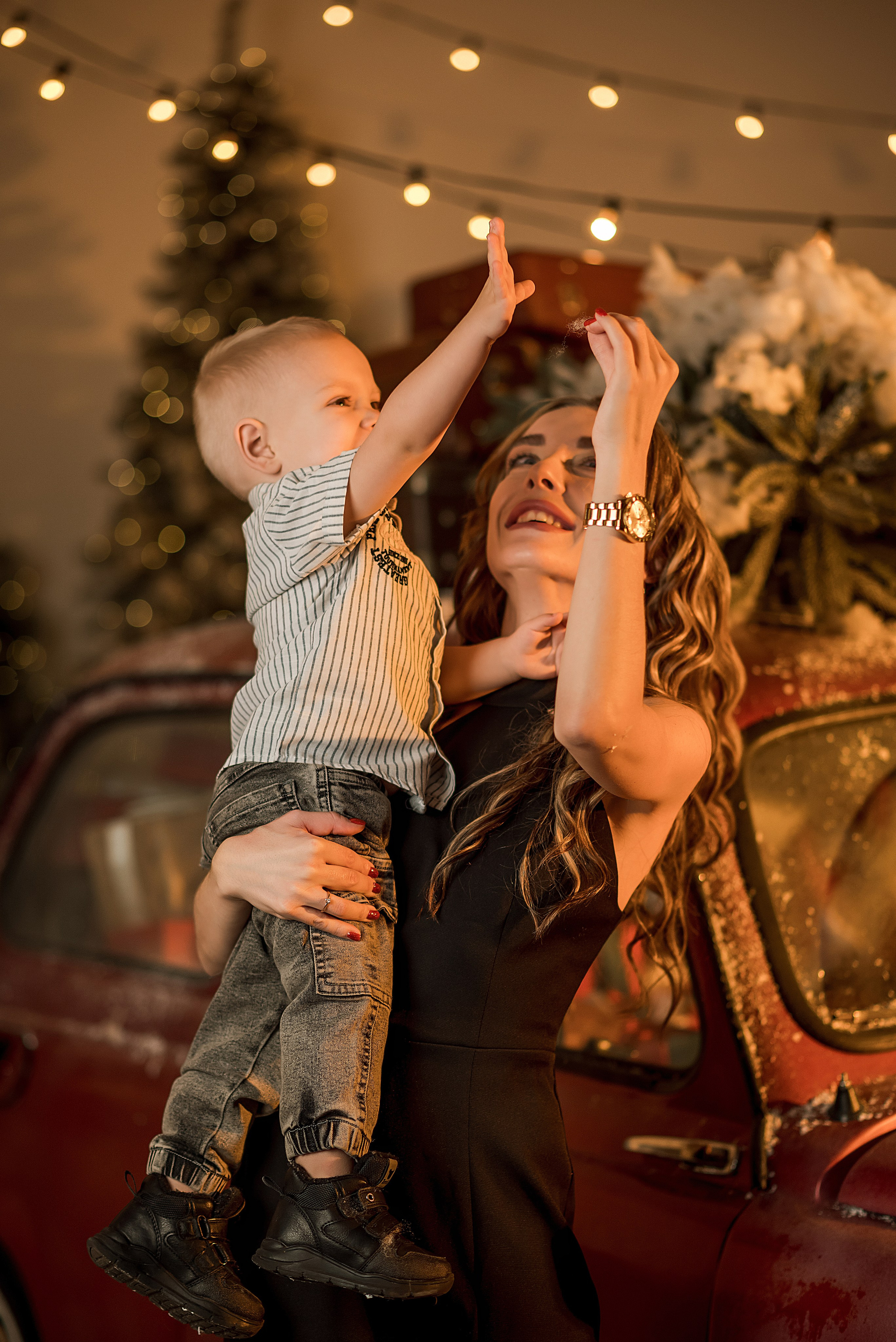 Новогодняя история Матвея и его родителей. Свадебный и семейный фотограф в Ростове-на-Дону Алина Астахова