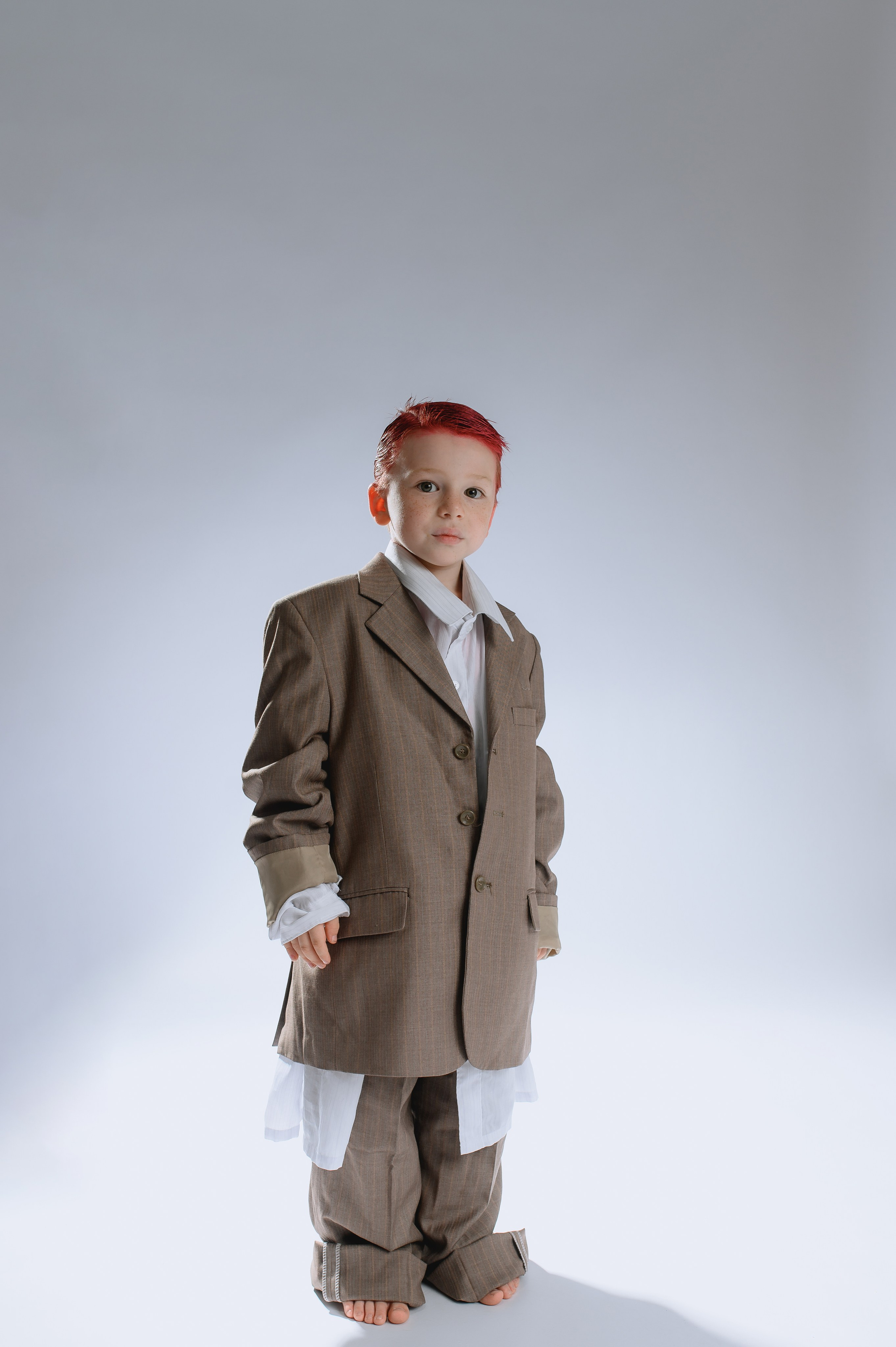 7 лет. Стилизация под взрослого. Фотограф Котова Валентина