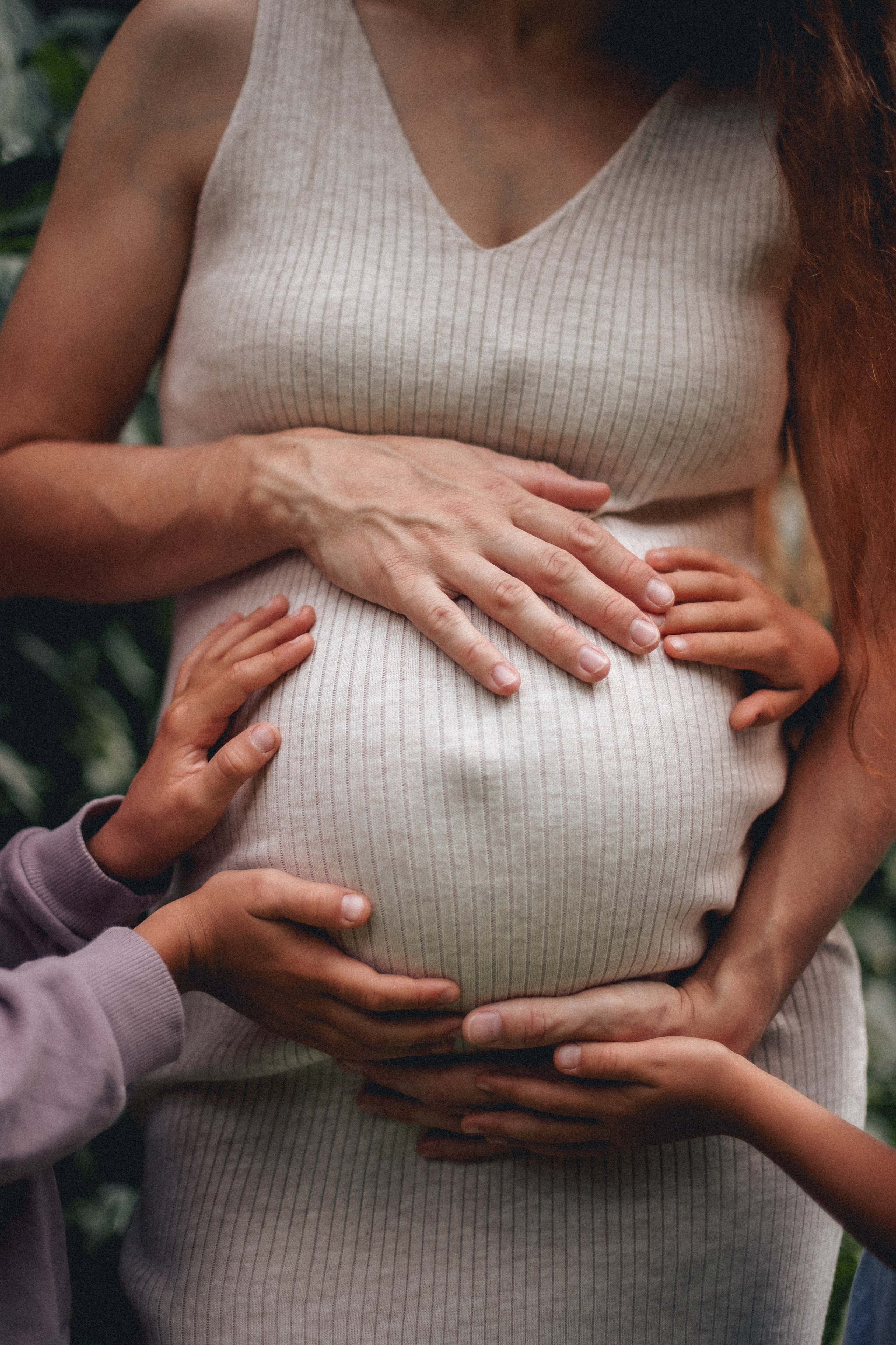 Настя и дочери. Домашняя съёмка. Фотограф в Москве Базанова Дарья