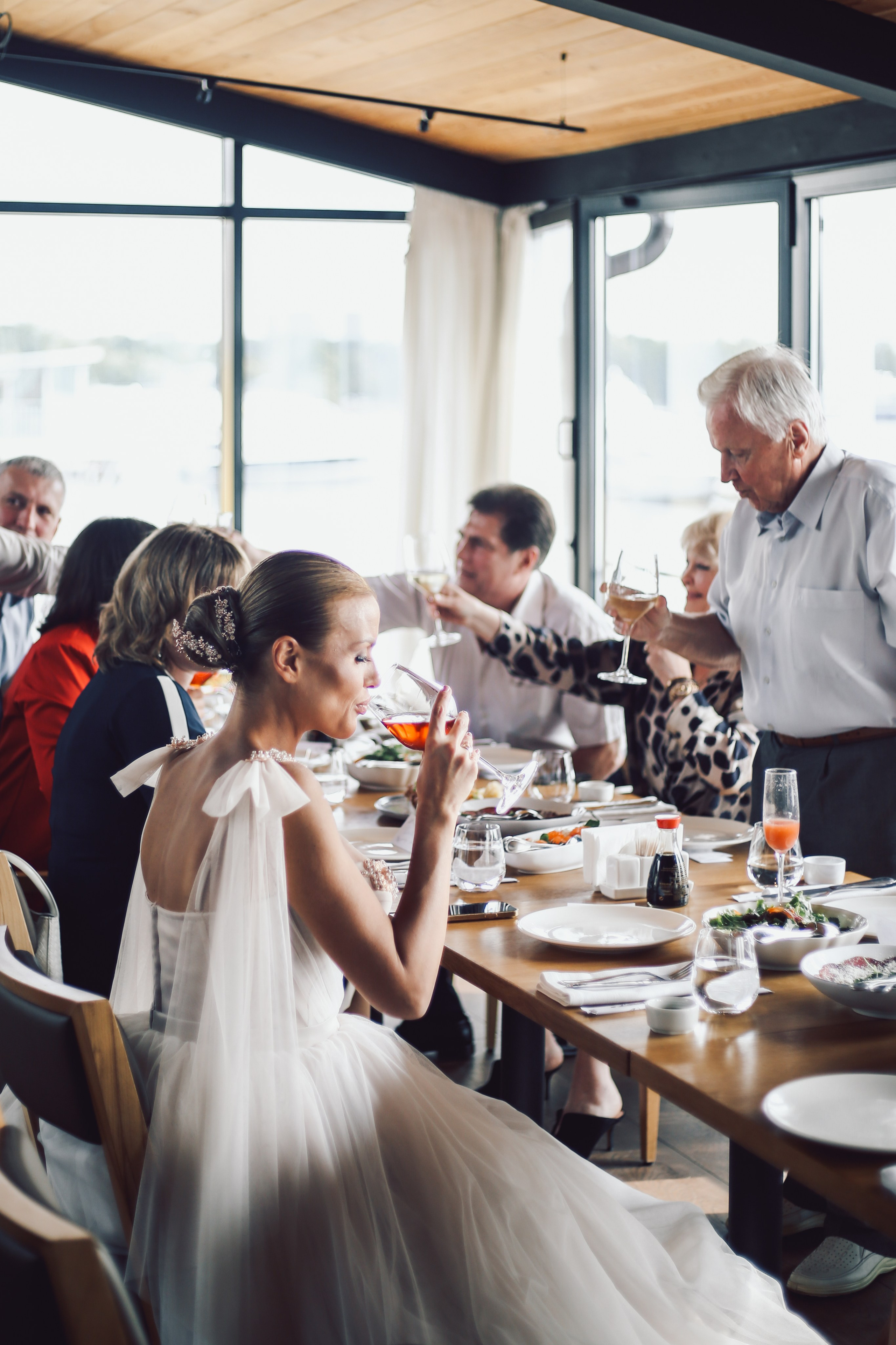 Свадьба, Ресторан «Vодный». Фотограф Анастасия Залевская