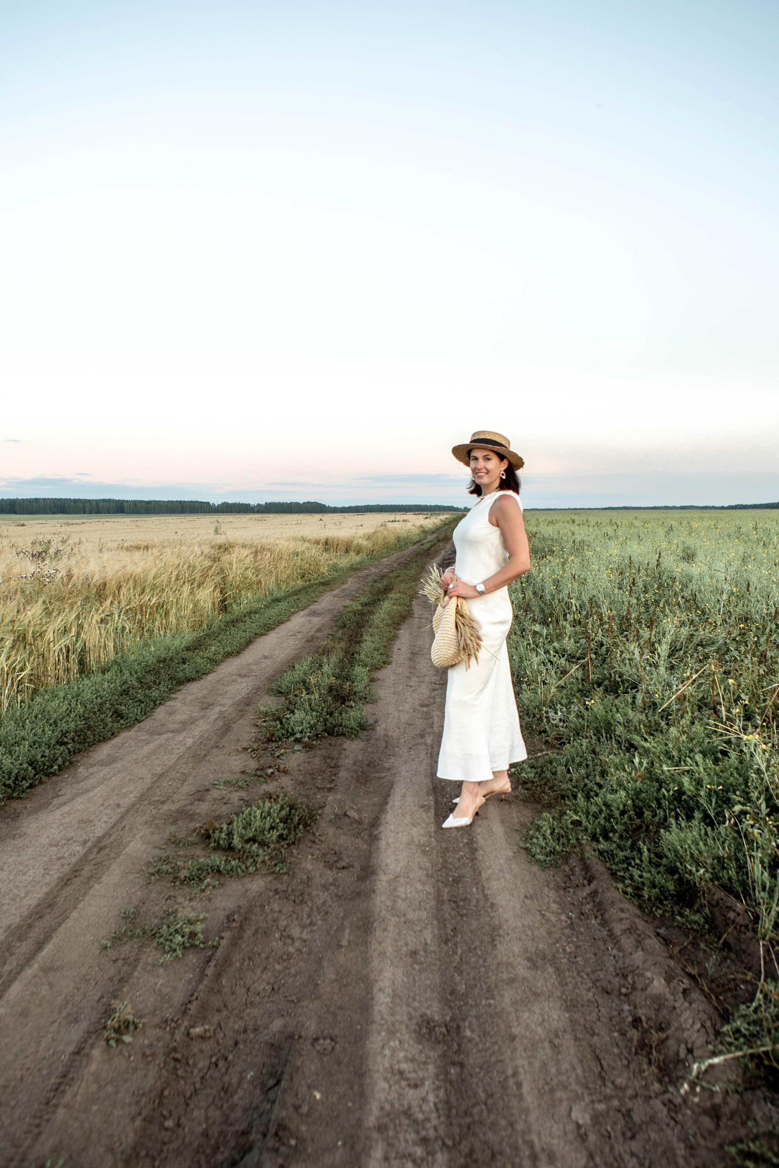 Пшеница на закате. Фотограф Екатерина Голицына