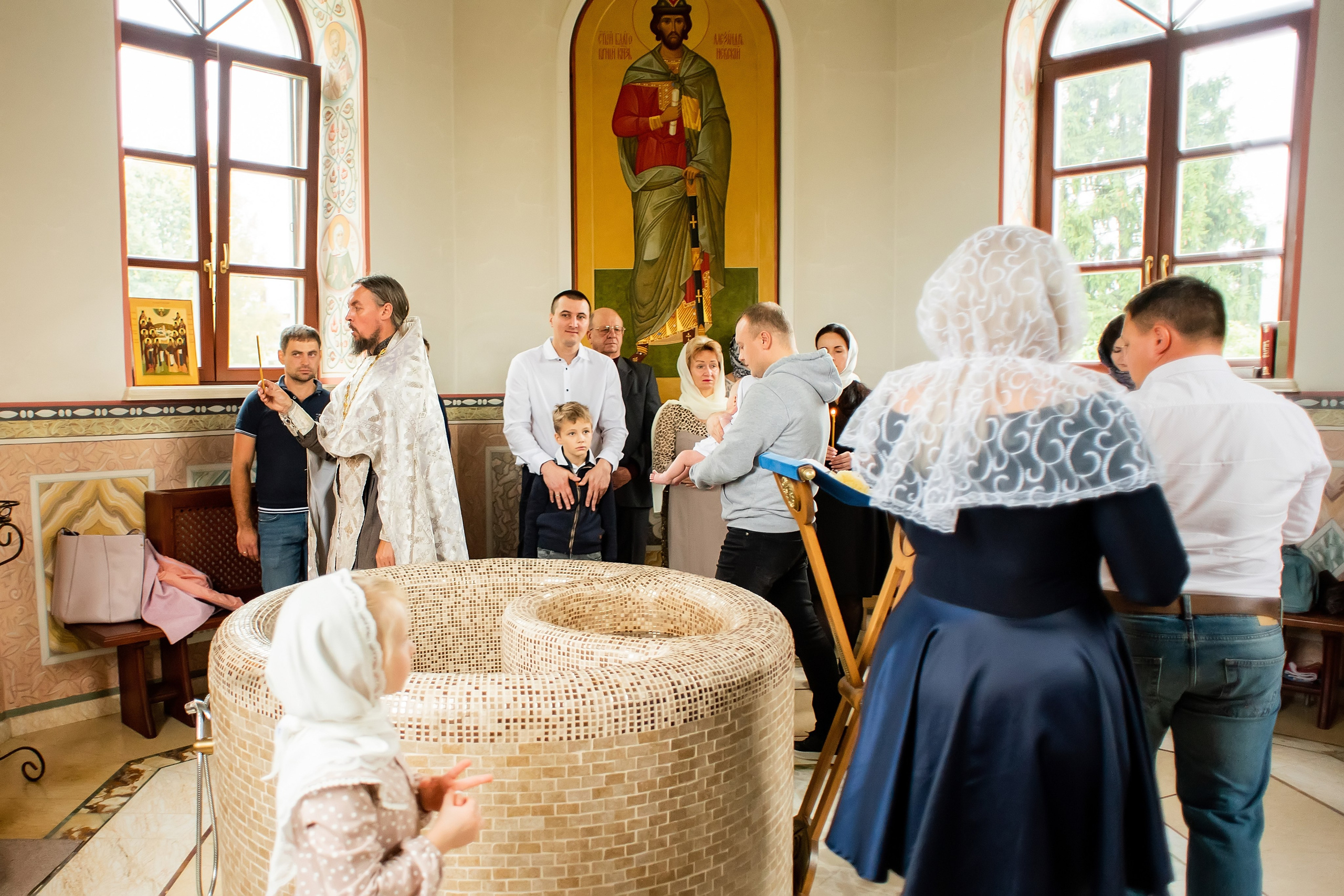 Крещение Владислава. Фотограф Юлия Попова