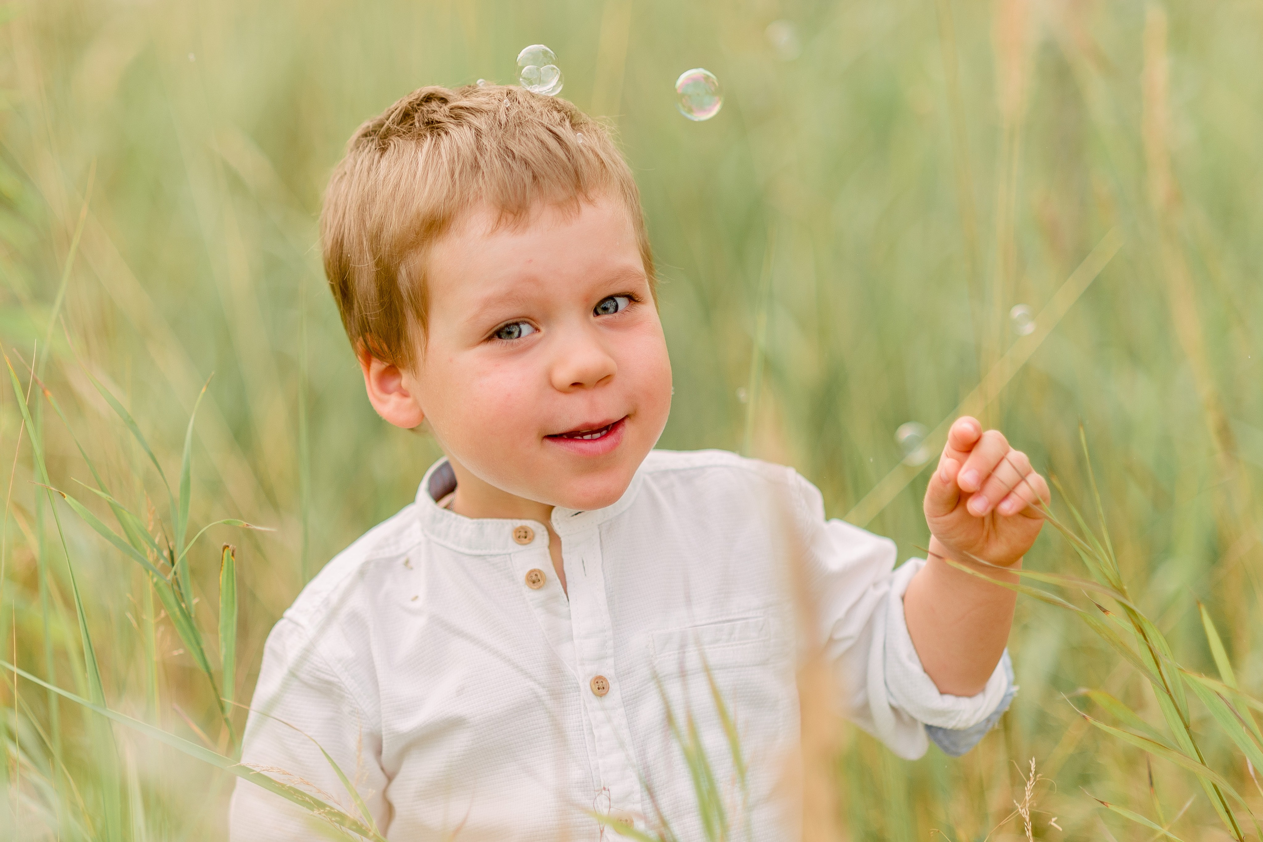 В поле. Фотограф Юлия Попова