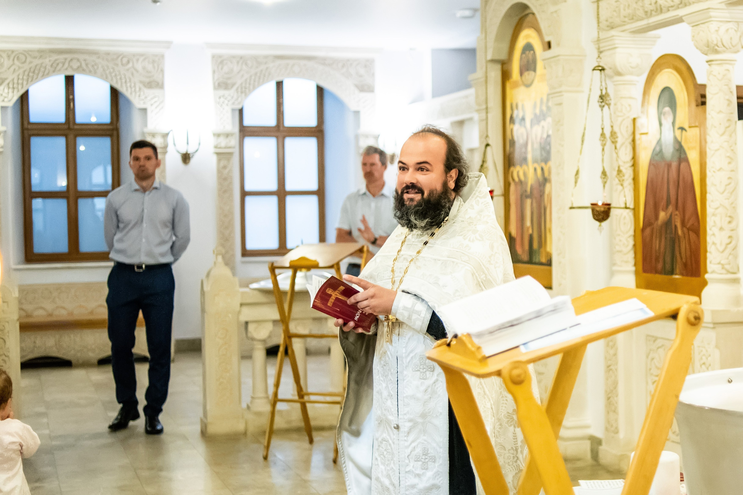 Крещении Ксении. Фотограф Юлия Попова