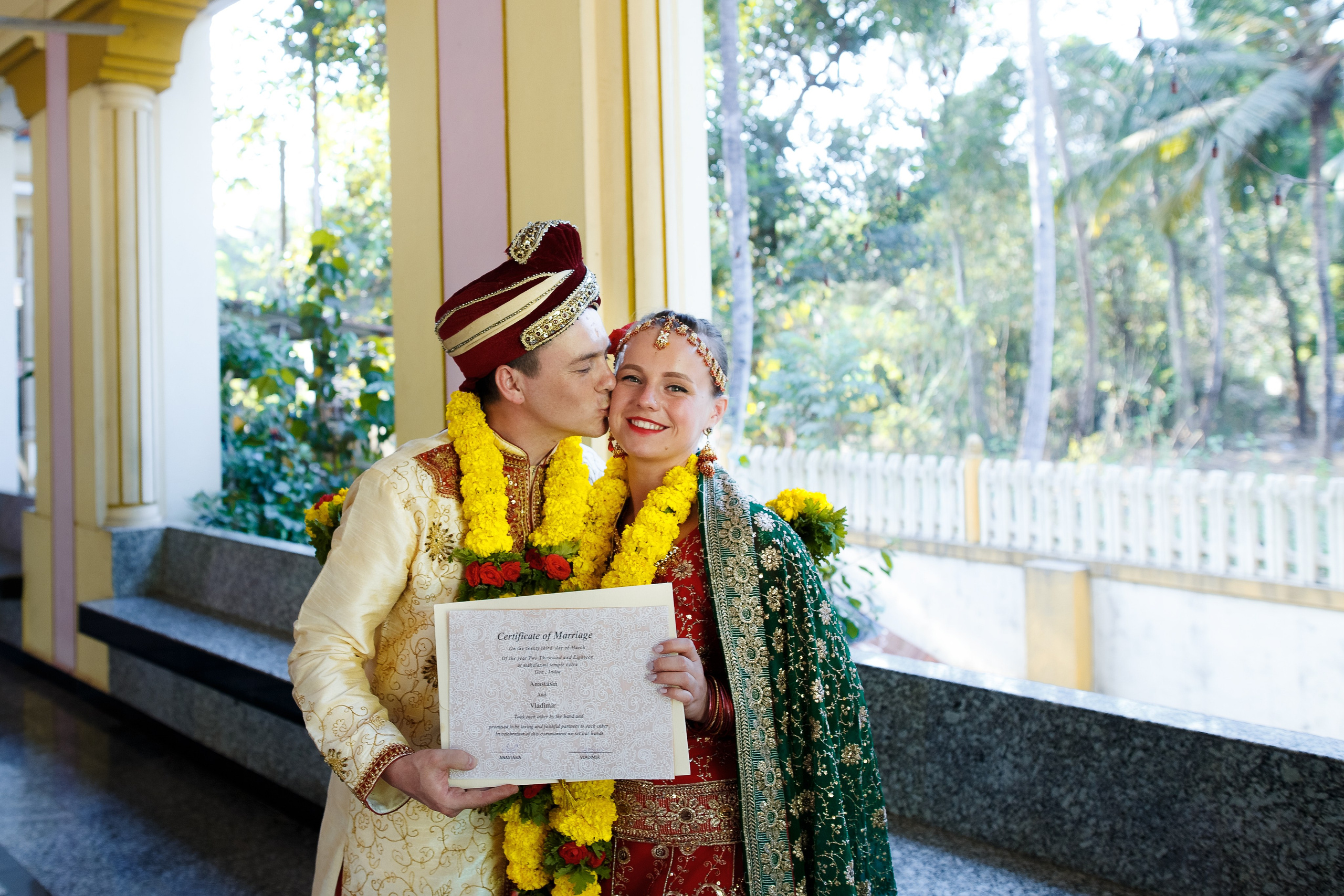 Церемония в индийском храме