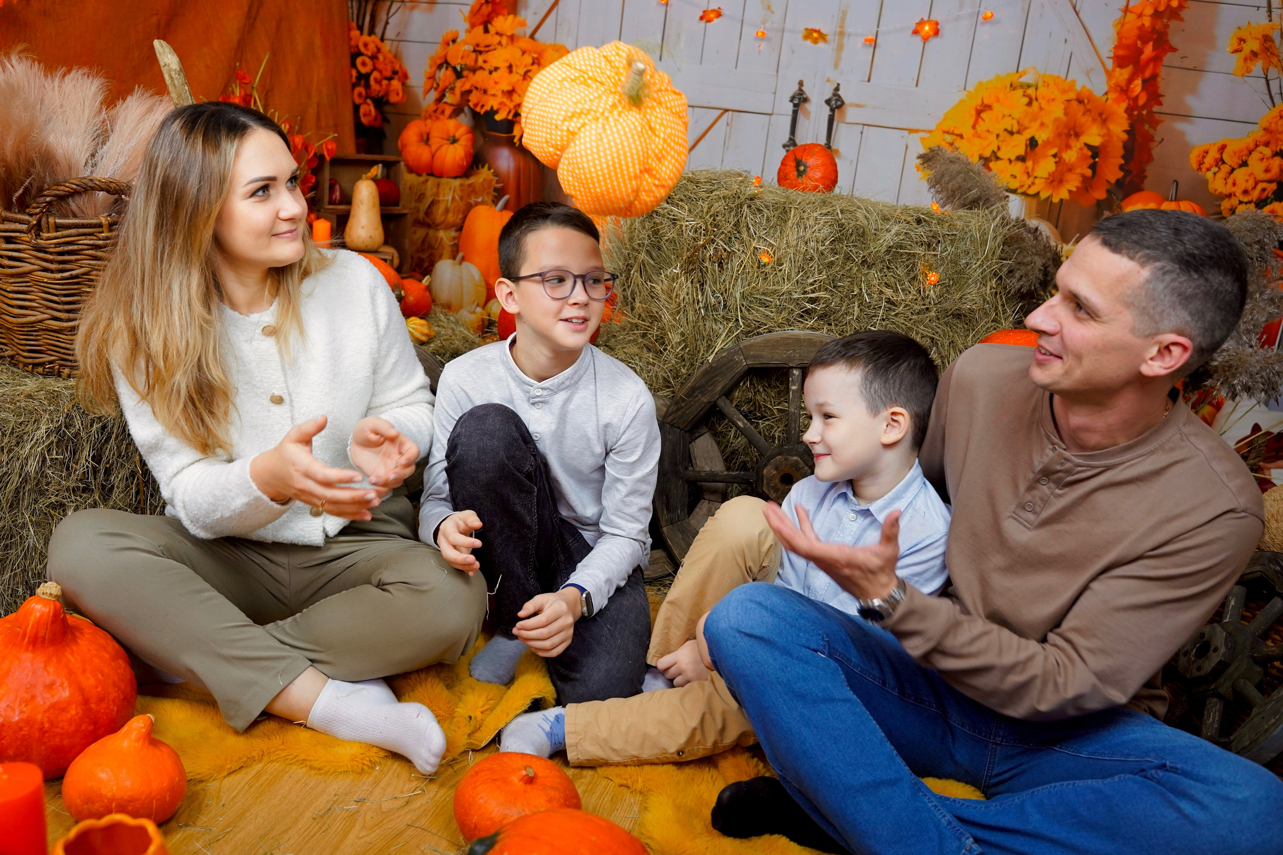 Осенний фотопроект № 3. Семейный и детский фотограф Александра Гвоздикова