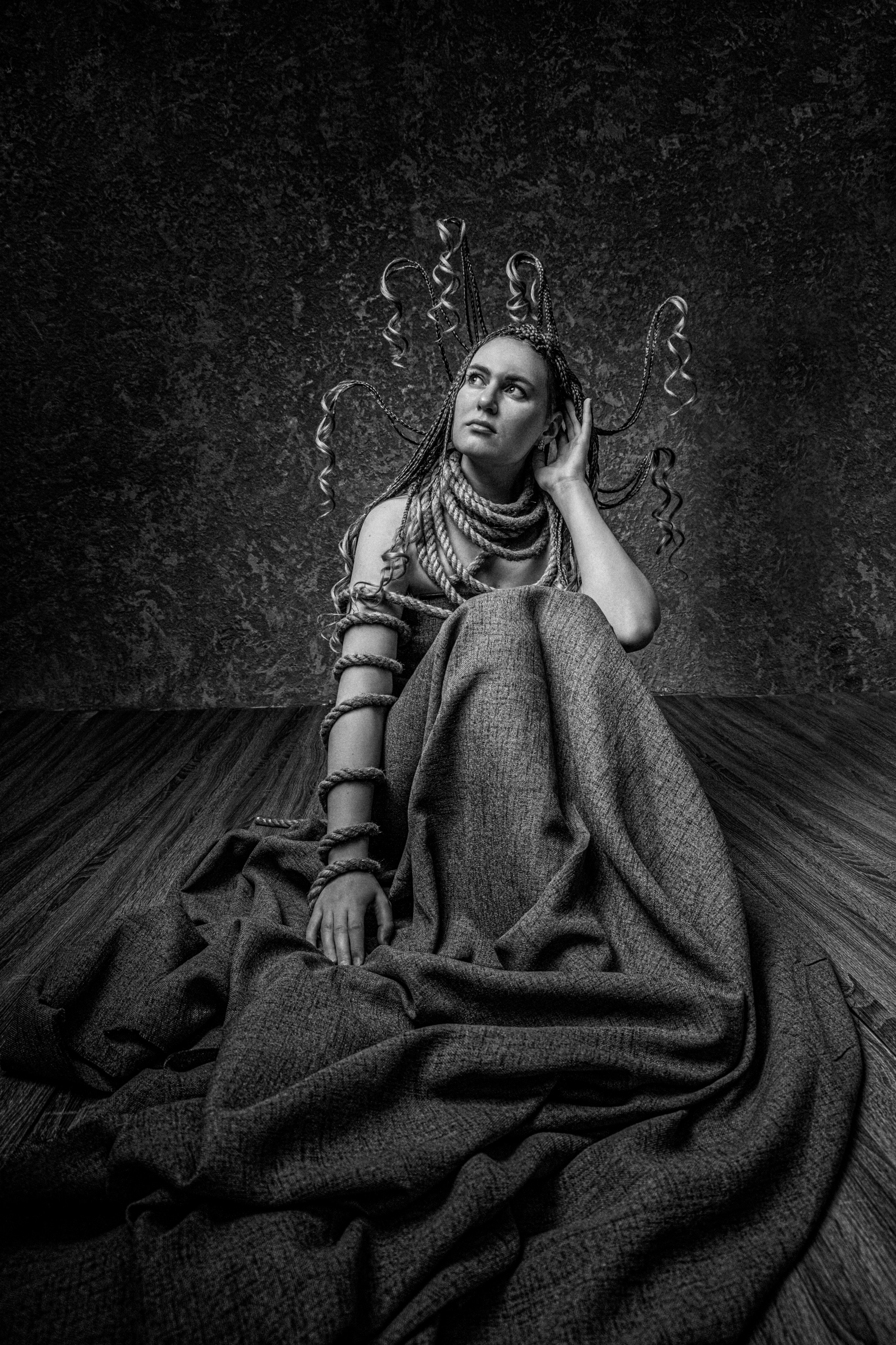 Проект "Прикосновение: душа в лицах" Елена Шангай