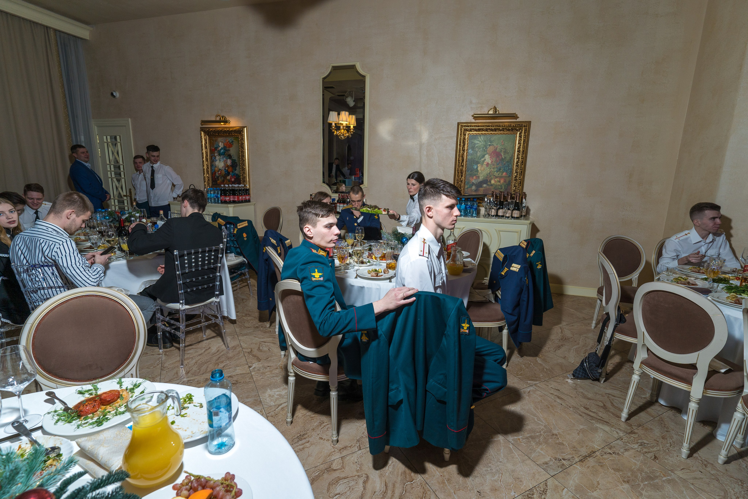 Фотосъемка выпуска военной академии и вручение дипломов