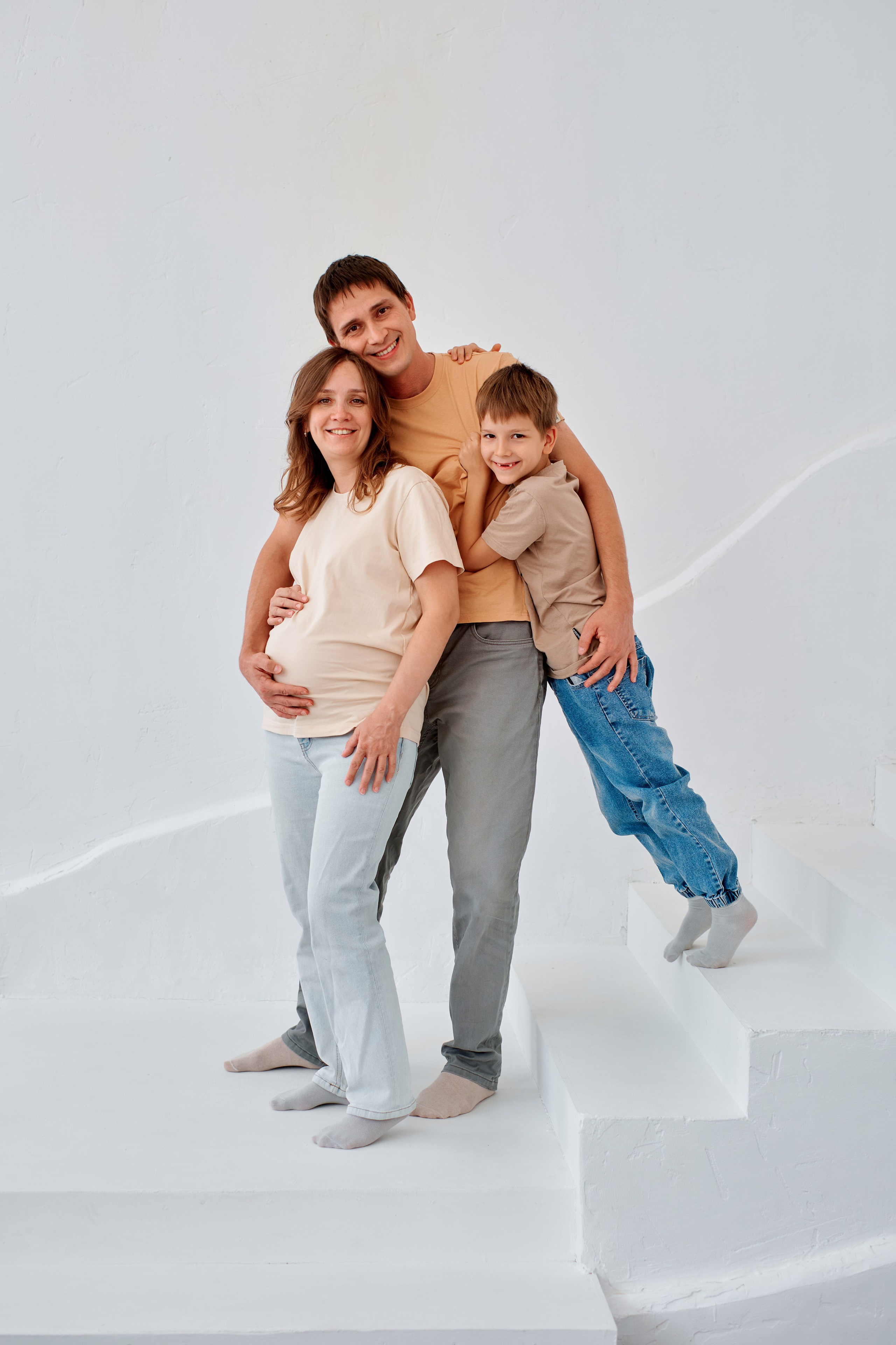 Семейная фотосессия. Студия Luch. Фотограф Таганрог Анна Трайжон