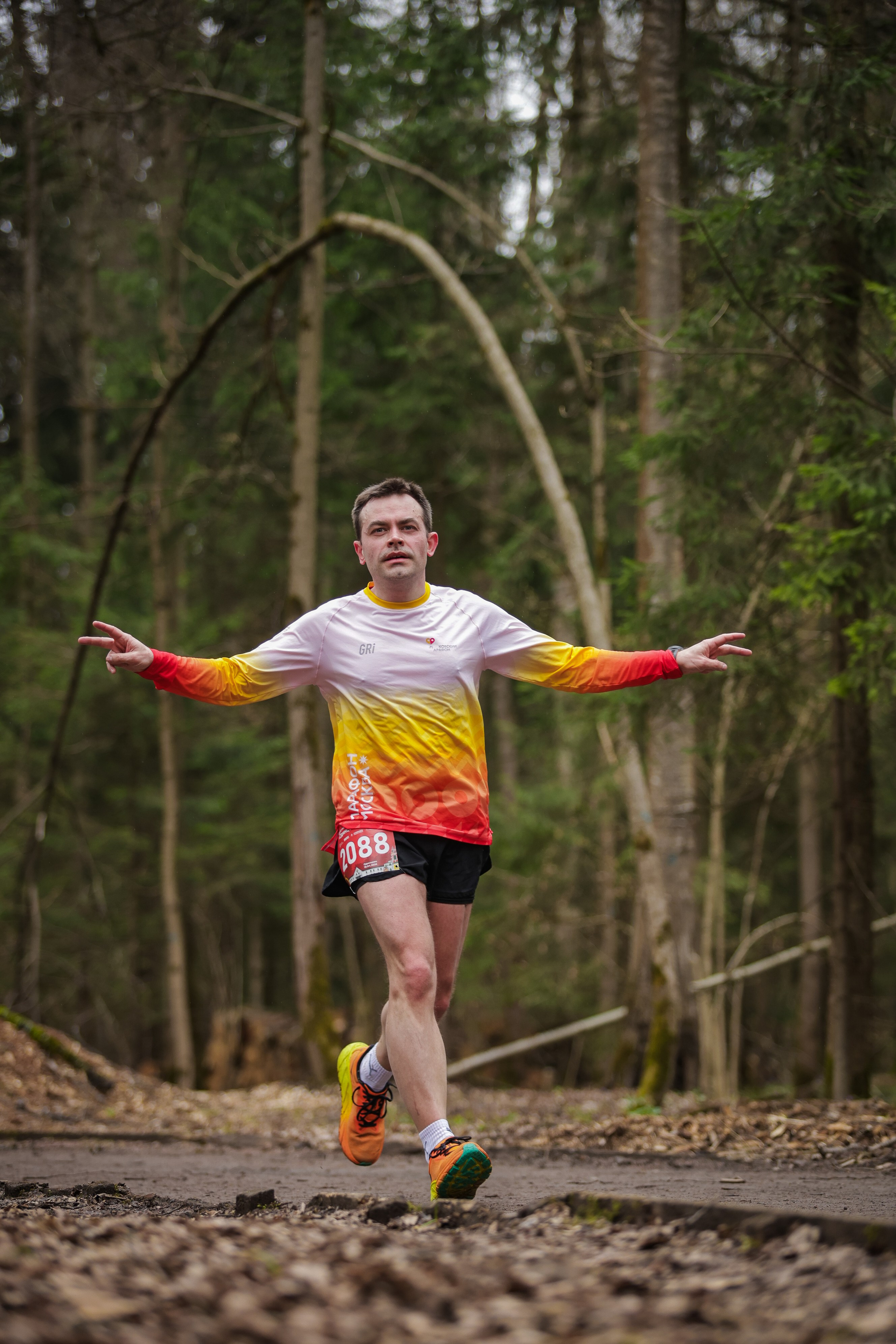 Кросс-полумарафон «Одинцово 2026». Александра Мельниченко/ Бегающий фотограф