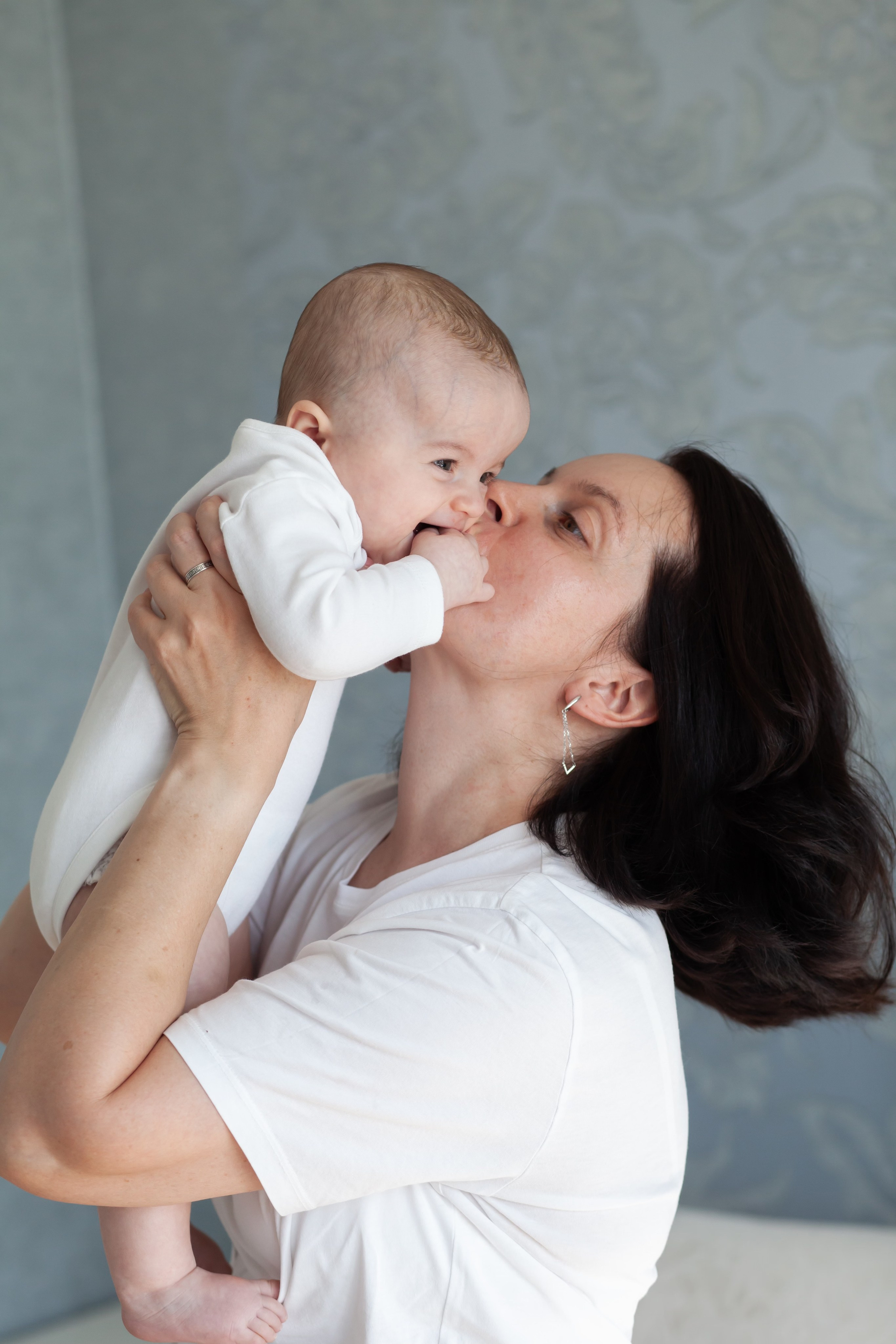 Домашняя съемка с детьми. Фотографы в Москве Светлана Устинова и Сергей Грачев