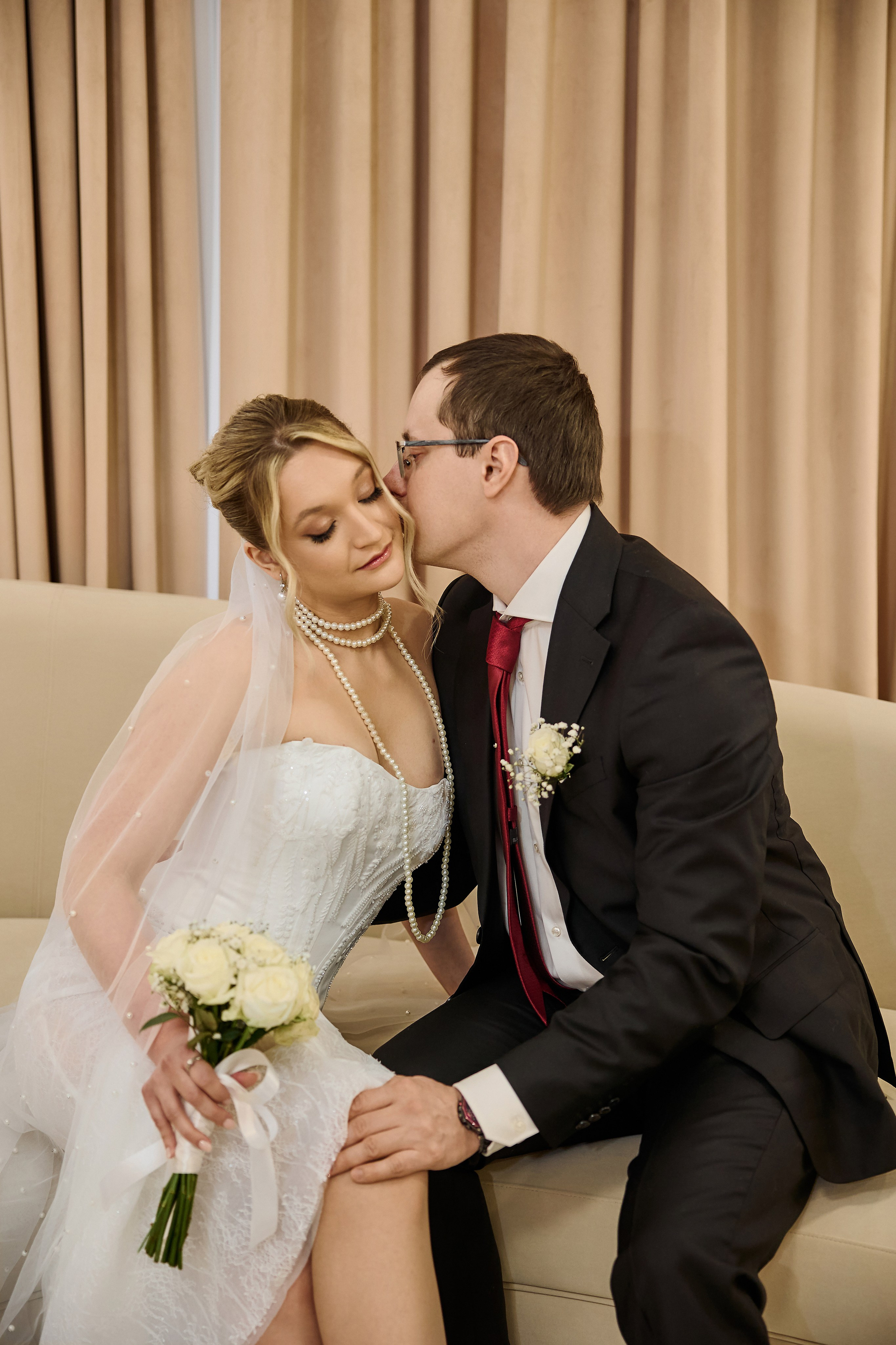 Валентина и Семен. Регистрация в Митинском ЗАГСе. Свадебный фотограф в Москве и Подмосковье