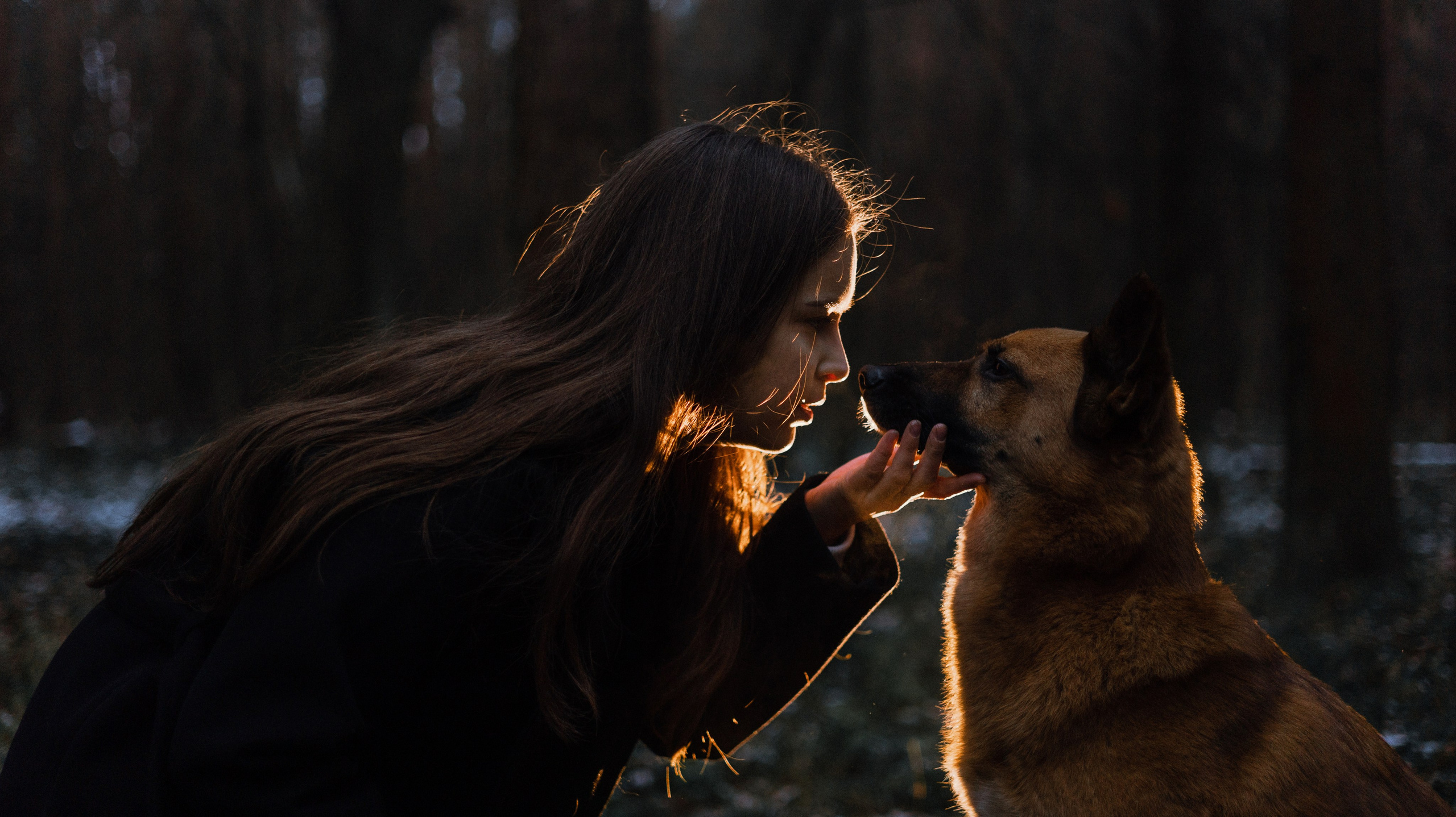 Юля, Лара и Йоми. Фотограф-анималист Богданова Полина