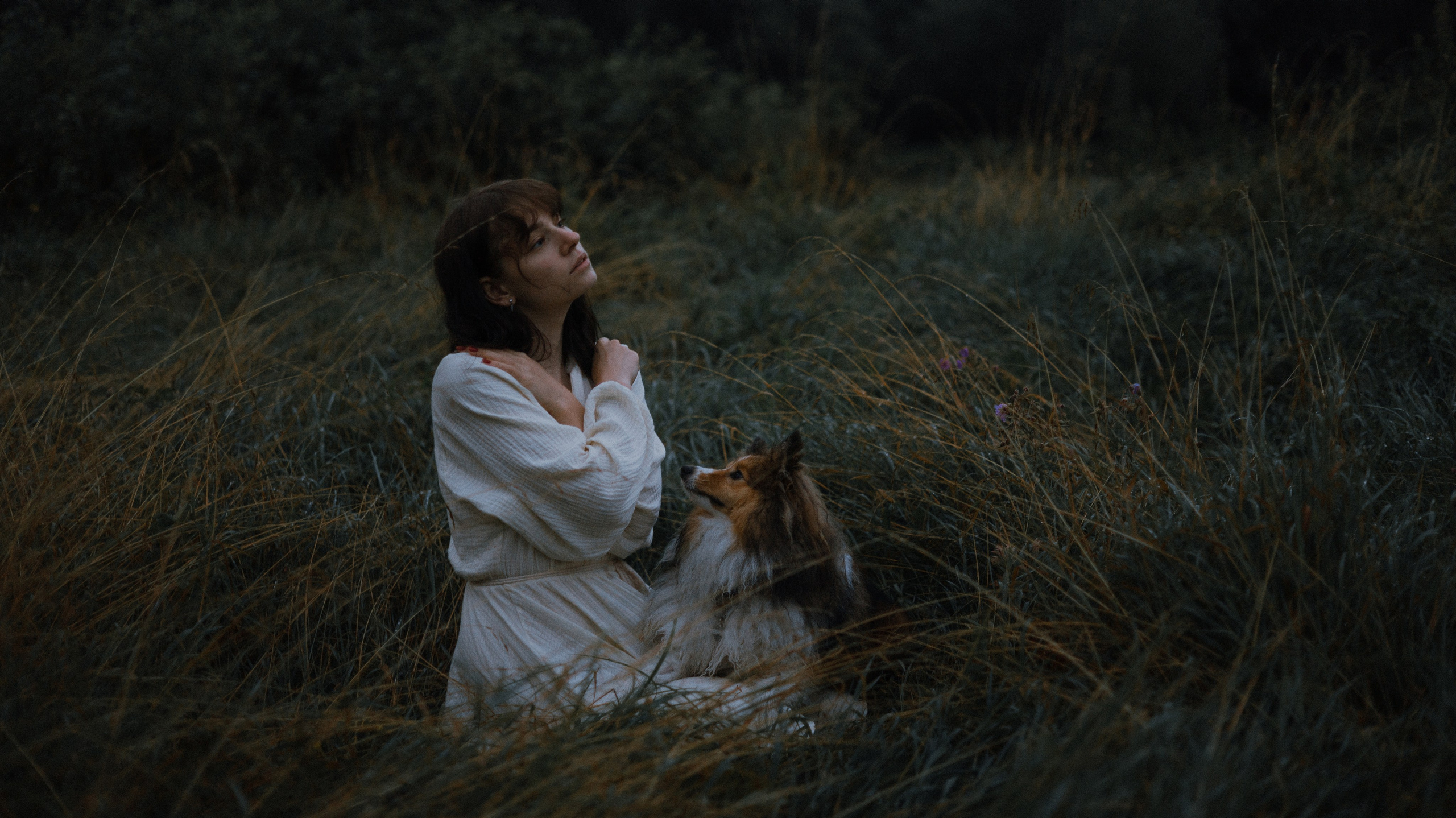 Аня и Скай. Фотограф-анималист Богданова Полина