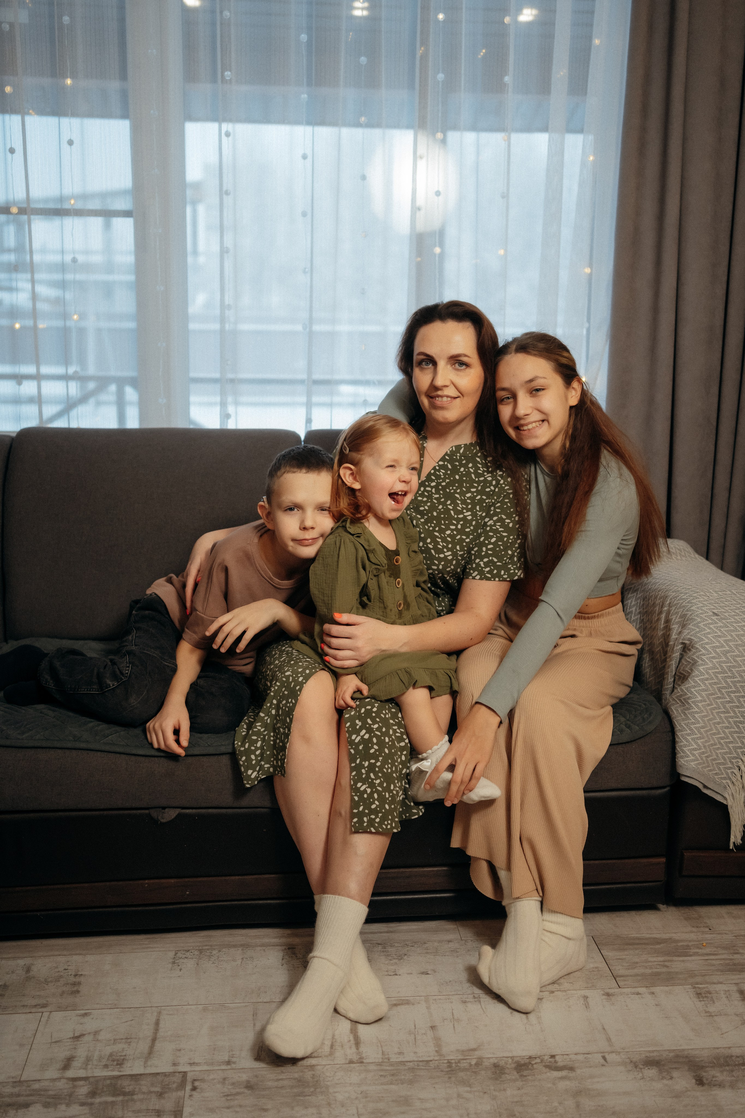 Семейная домашняя фотосъемка в Архангельске и Северодвинске. Портретный и свадебный фотограф в Архангельске Елизавета Стрекаловская