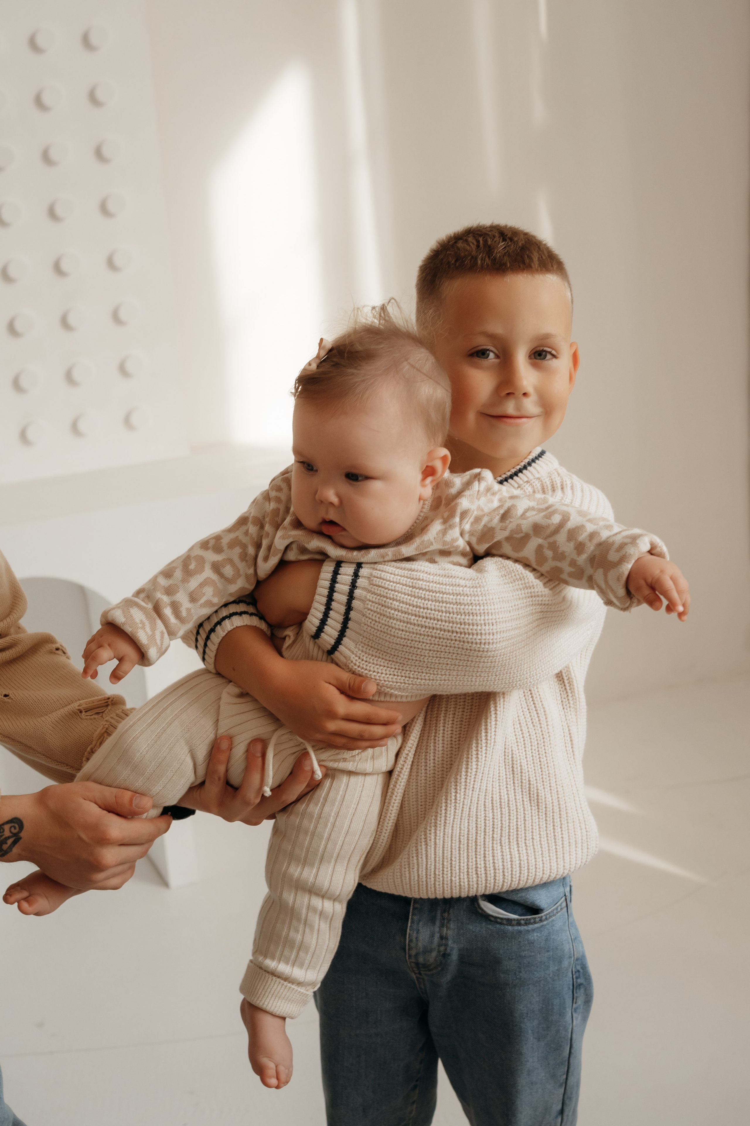 Семейная и детская фотосъемка в студии в Архангельске. Портретный и свадебный фотограф в Архангельске Елизавета Стрекаловская