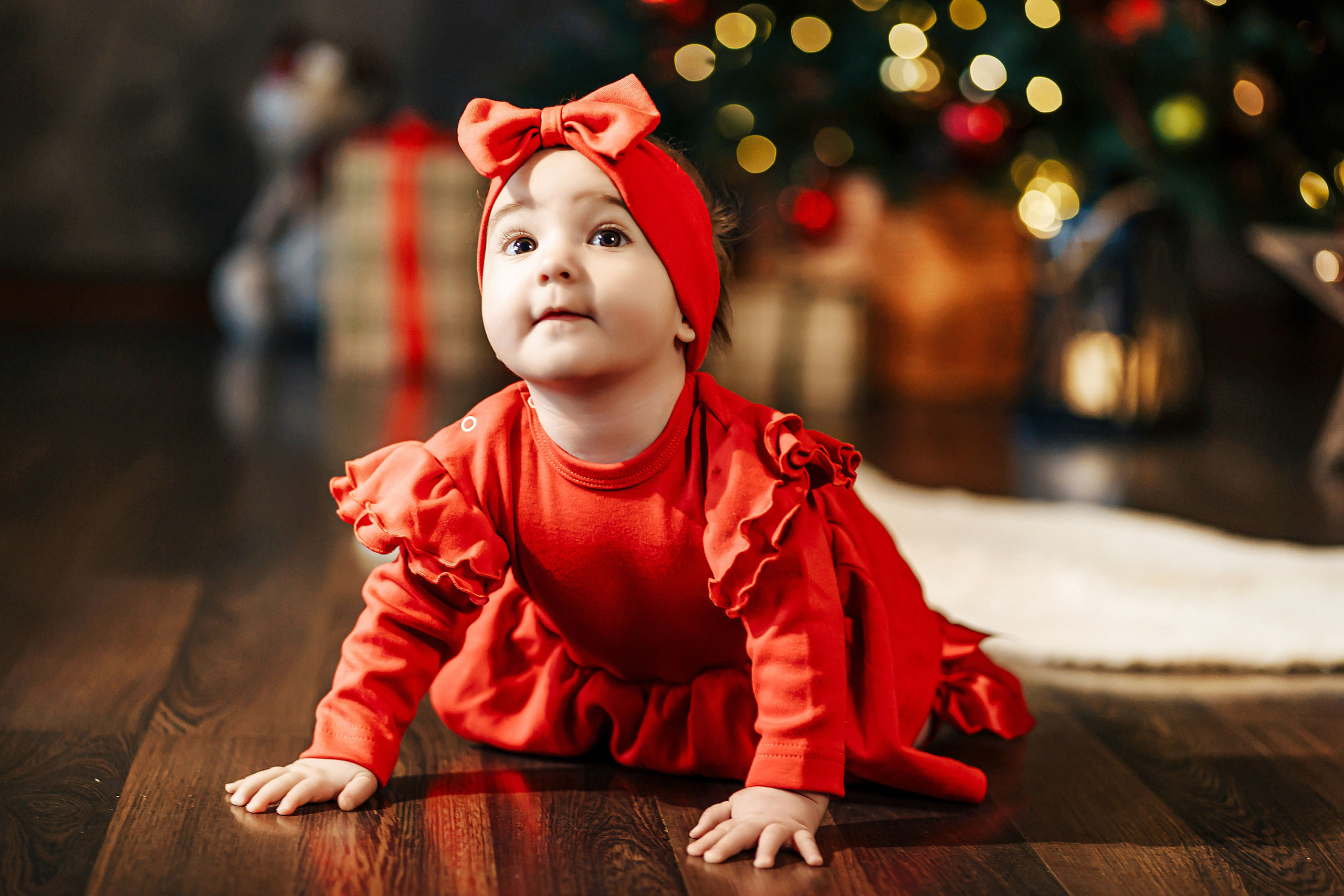 Семейная фотосессия в студии с ребенком