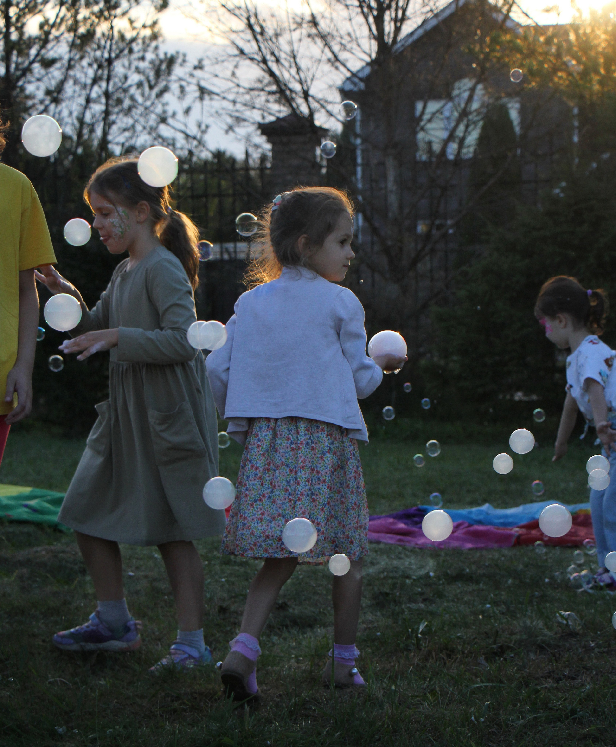 На детском празднике. Портретный фотограф Москва