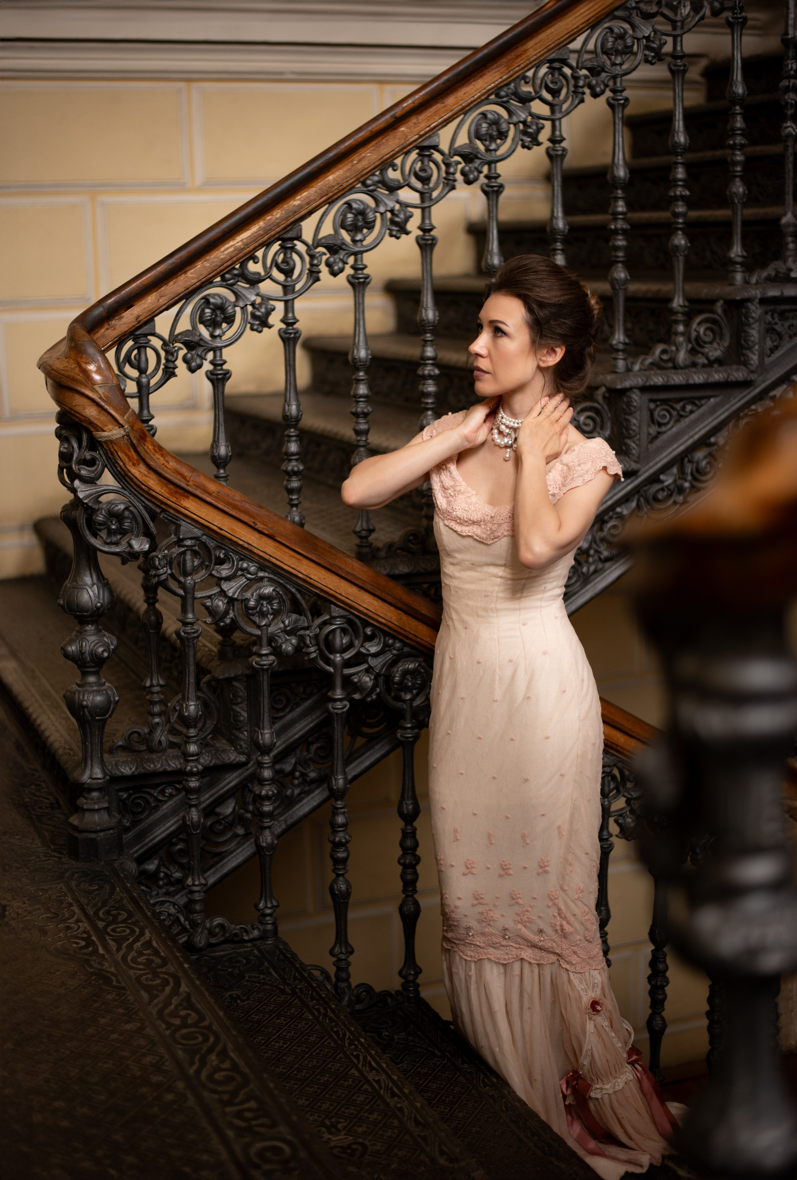 Библиотека Пушкина. Винтажные фотосессии в Москве