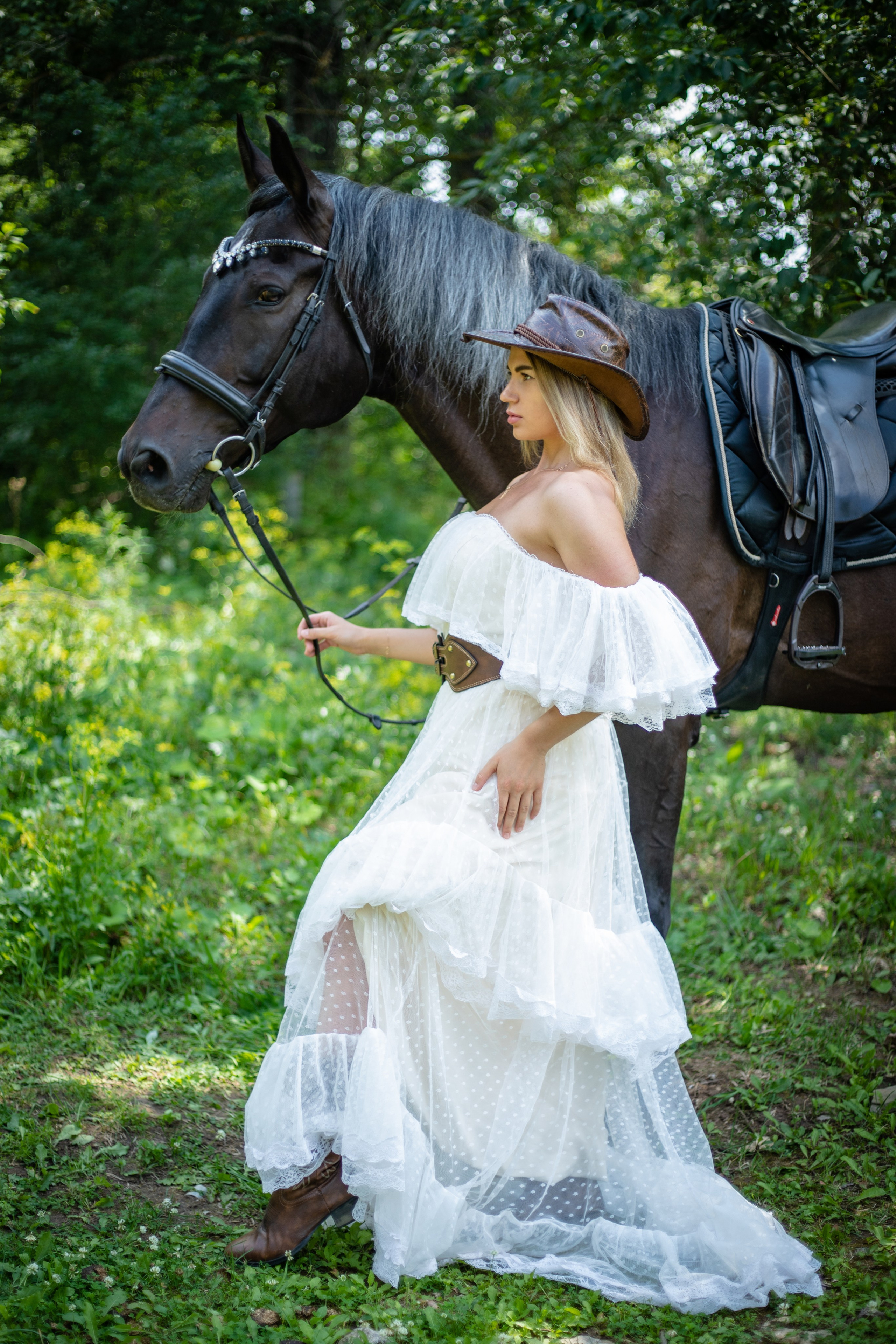 Съемка с лошадьми. Женский и семейный фотограф в Москве Лисовская Юлия