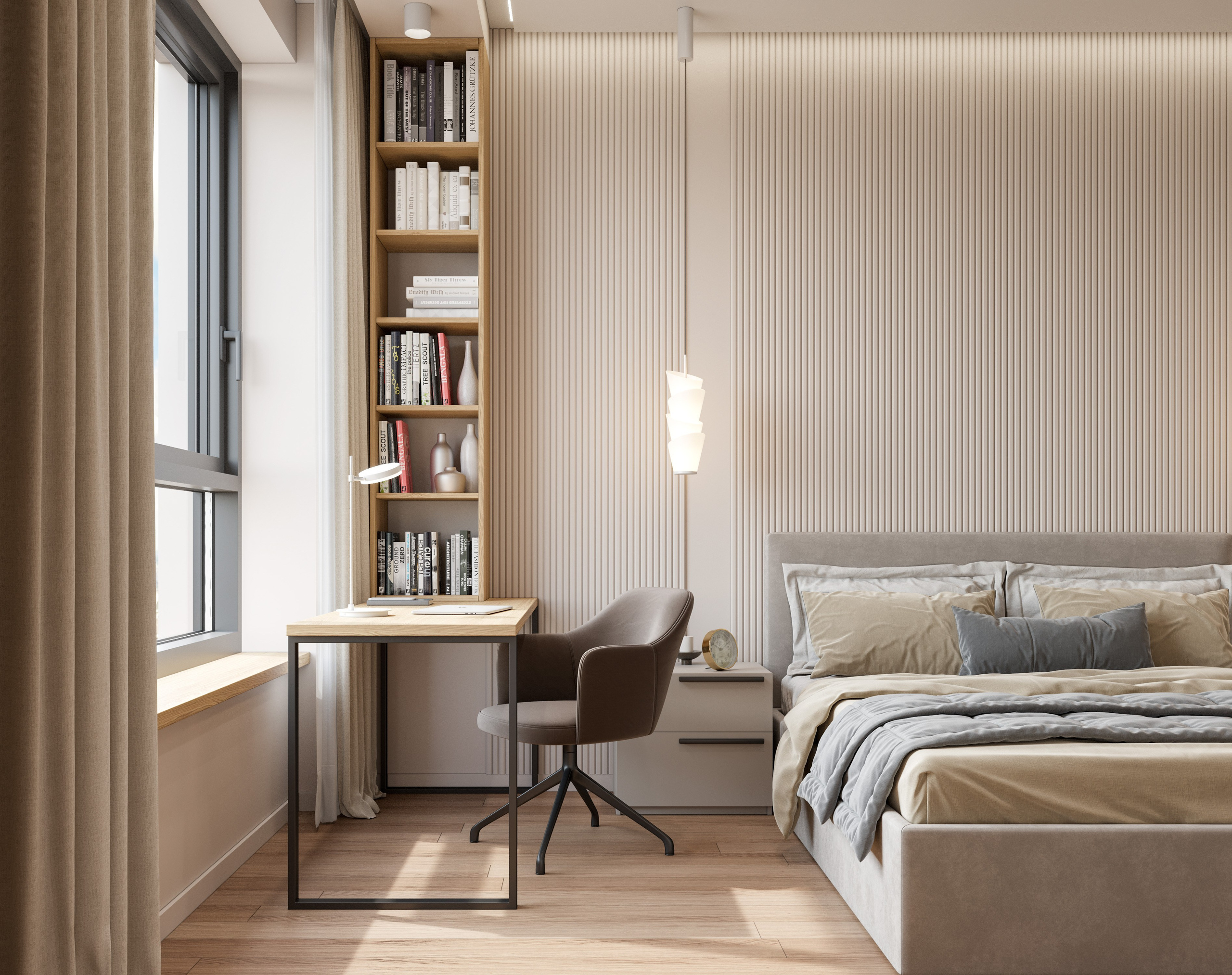 3D Визуализация Квартиры для Девушки | Современный Дизайн Интерьера. Визуализатор интерьера в Москве | Брагин Кирилл