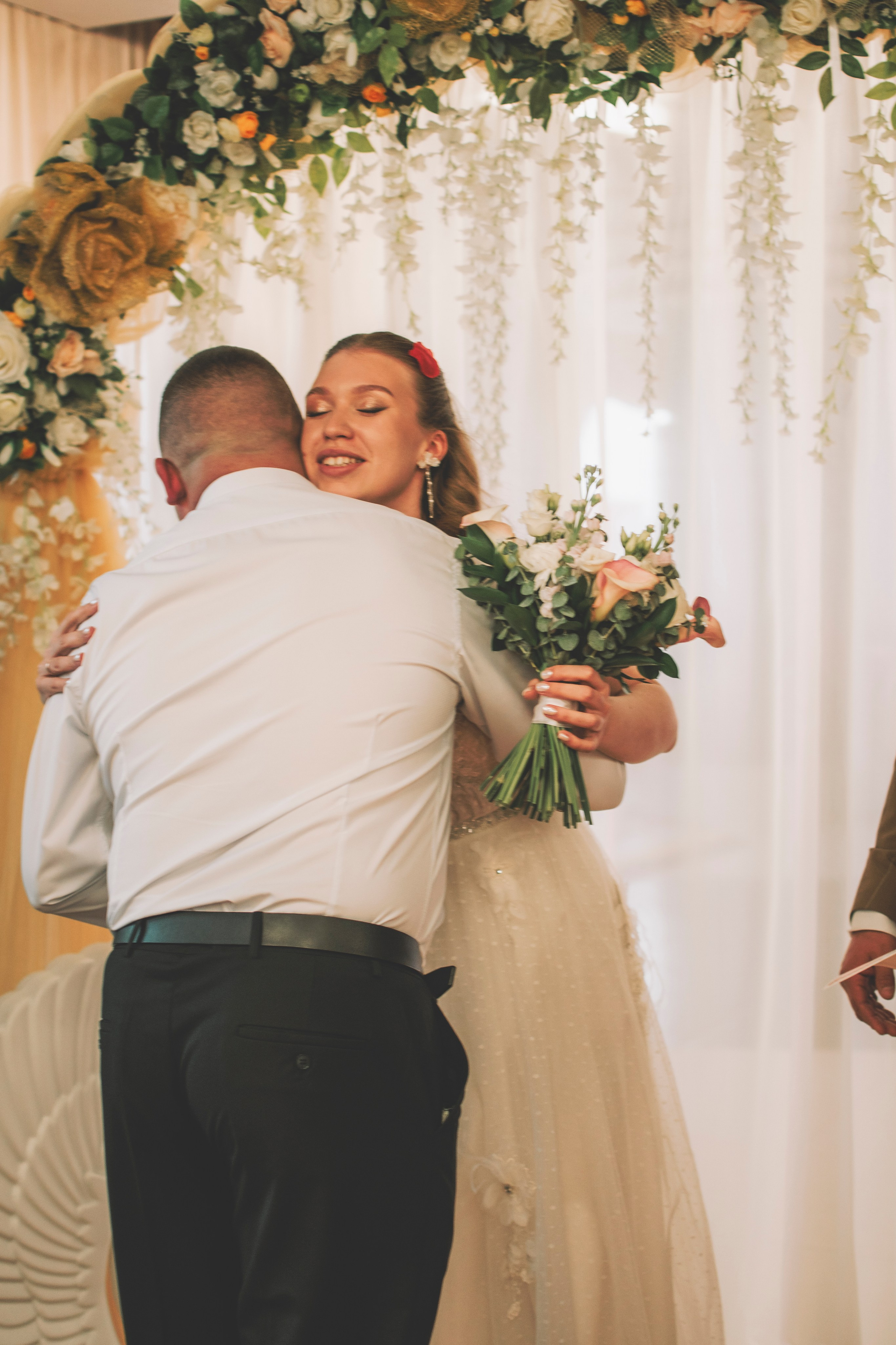 Альберт и Анастасия (Студийная фотосессия, роспись в ДК Нефтяник + фотосессия с гостями). Семейный и свадебный фотограф Губкинский и Ставрополь