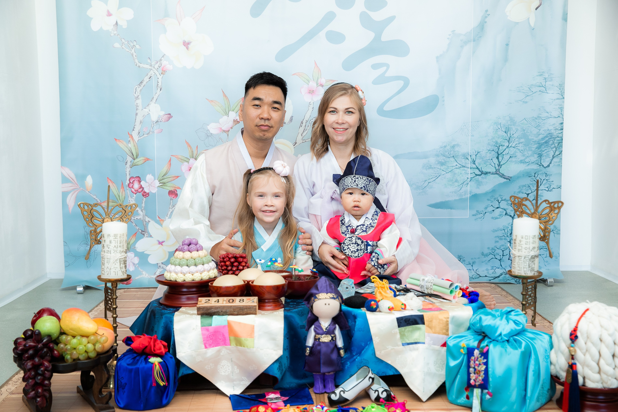 축돌 Утренняя церемония (семья). «Инбок» Фото студия