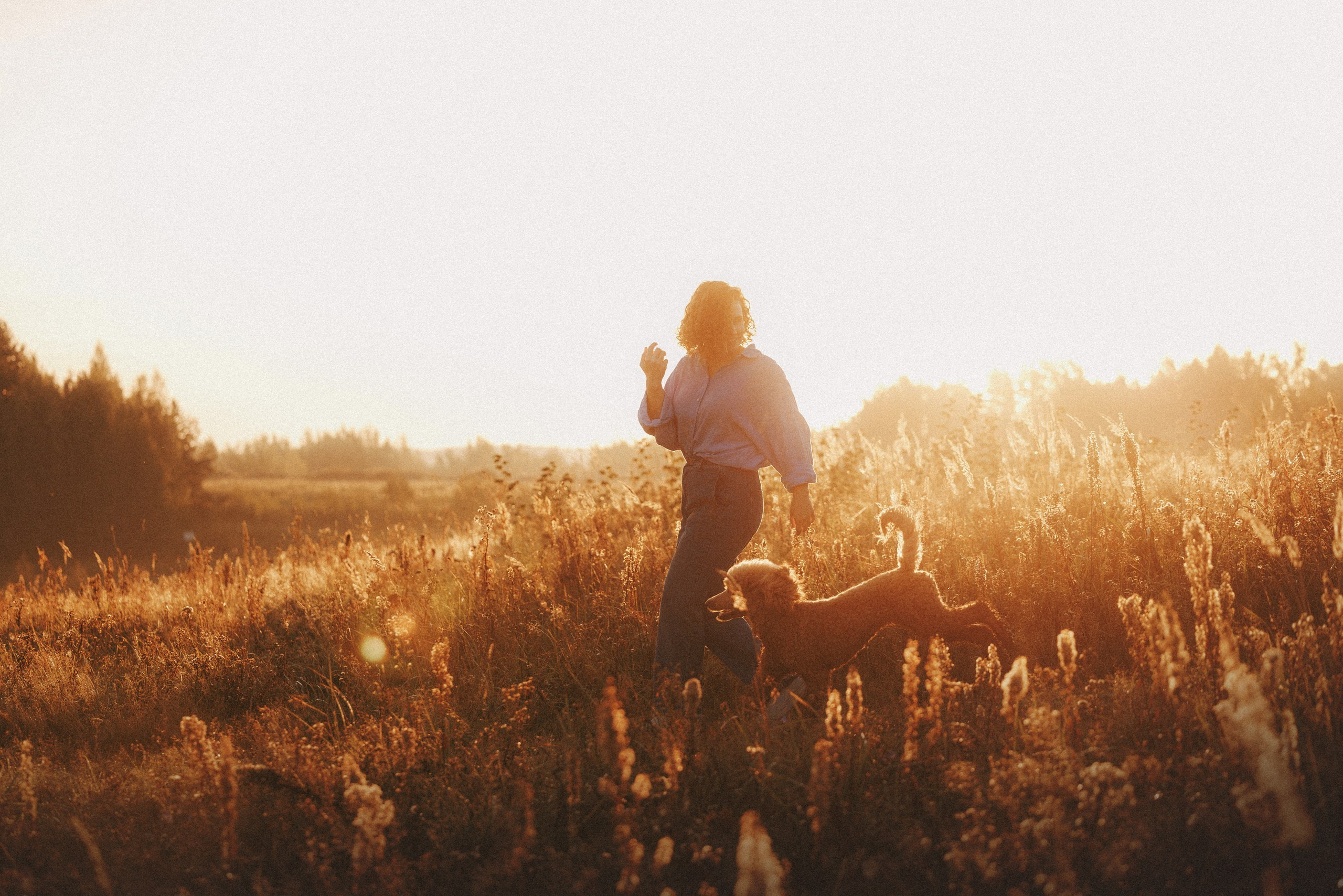 Юля, Кир и Цера. Фотограф анималист Осипчикова Мария