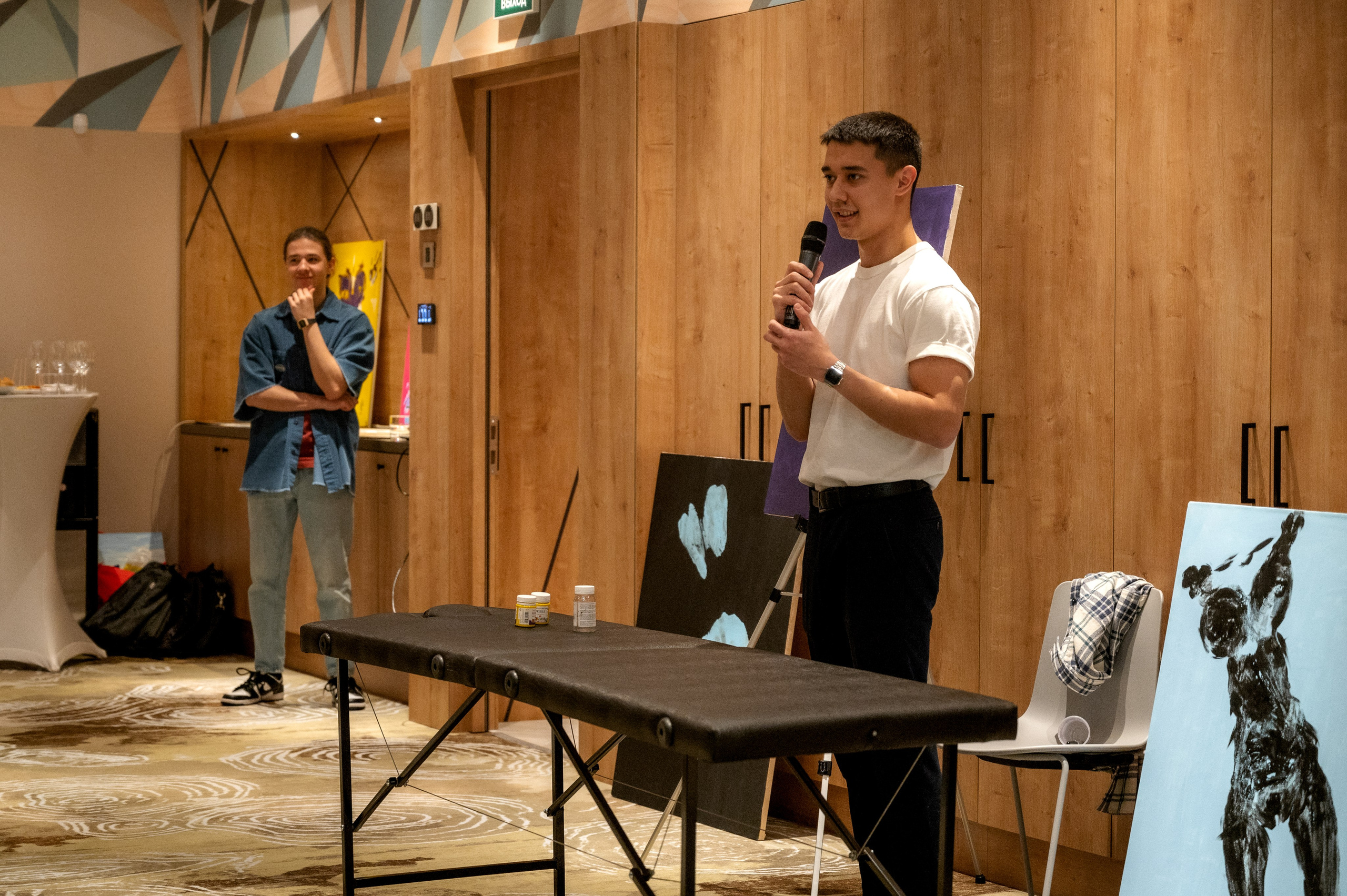 Рисуем телом, Карим COSMOS. Фотограф Нижний Новгород