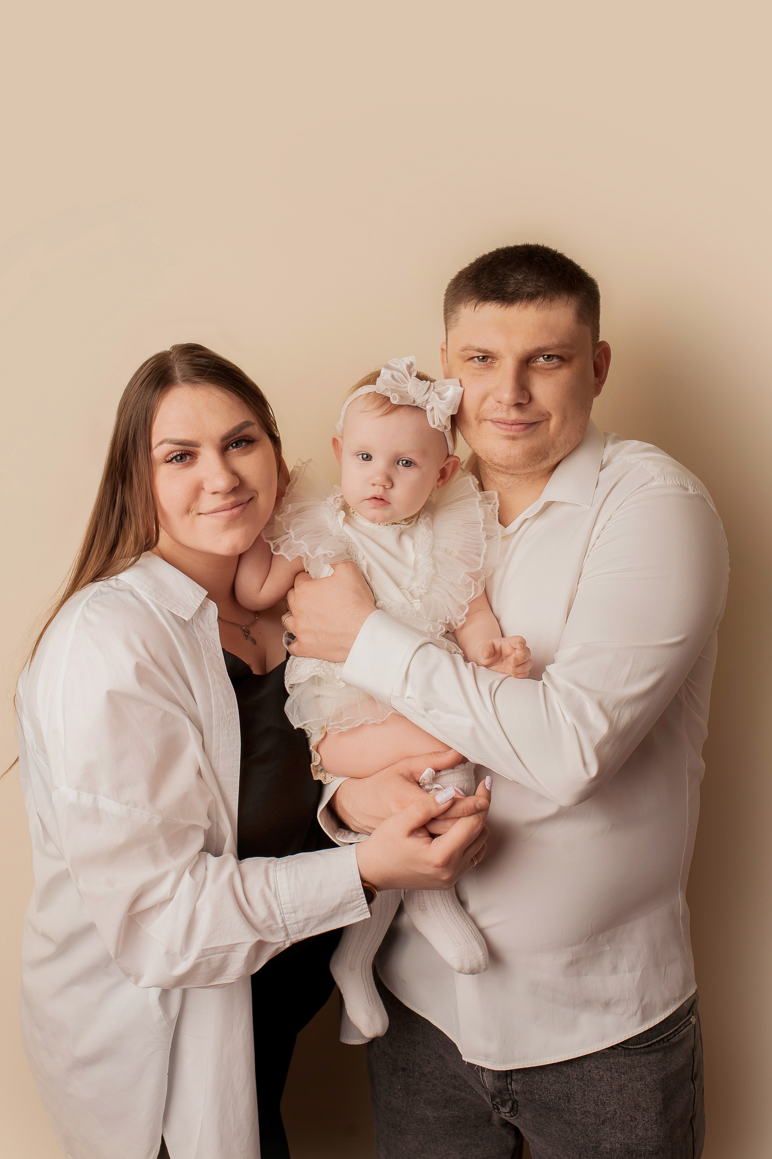 Годовасие — девочки. Фотограф новорожденных в Новокузнецке Анна Горошникова