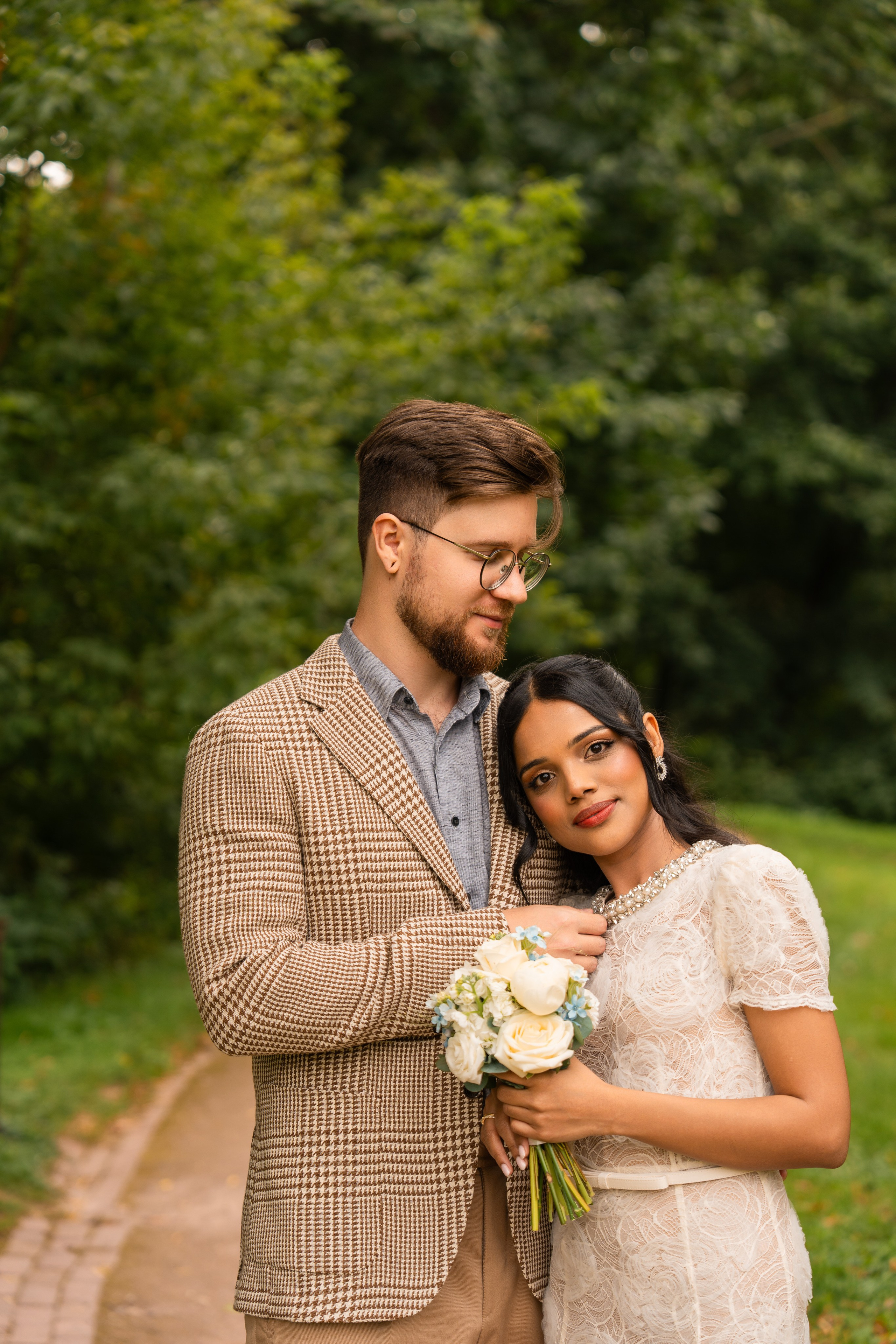 Максим и Харша, Царицыно. Свадебный фотограф в Москве Анна Полушина