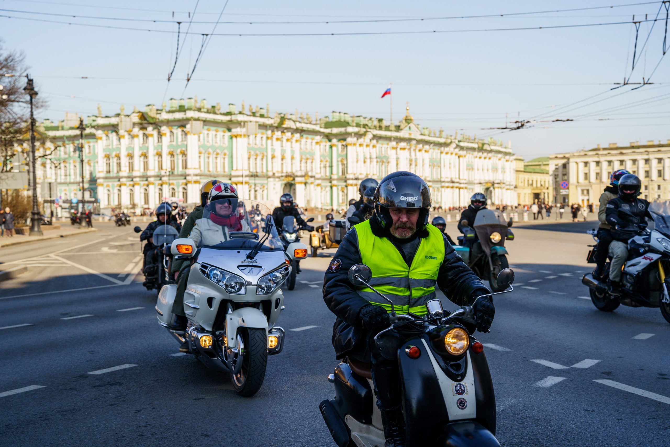 Прохват мотоклуба Norman Riders ч.1. Концертный и репортажный фотограф в Санкт-Петербурге Слава Пахомов