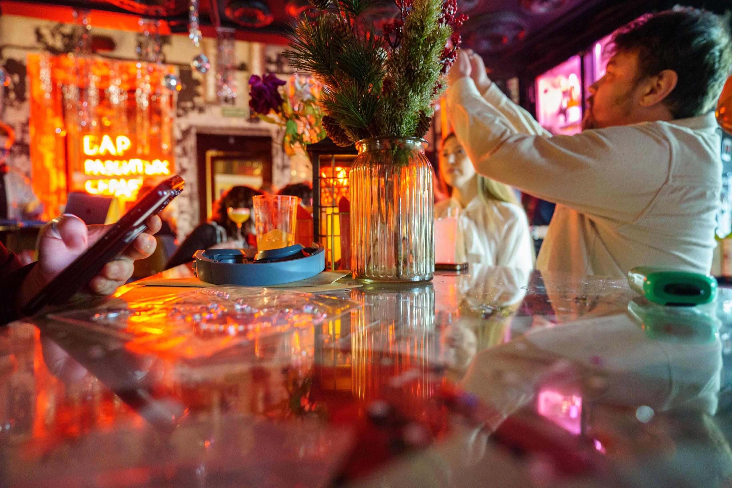 Репетиция Нового года в Баре Разбитых сердец. Концертный и репортажный фотограф в Санкт-Петербурге Слава Пахомов