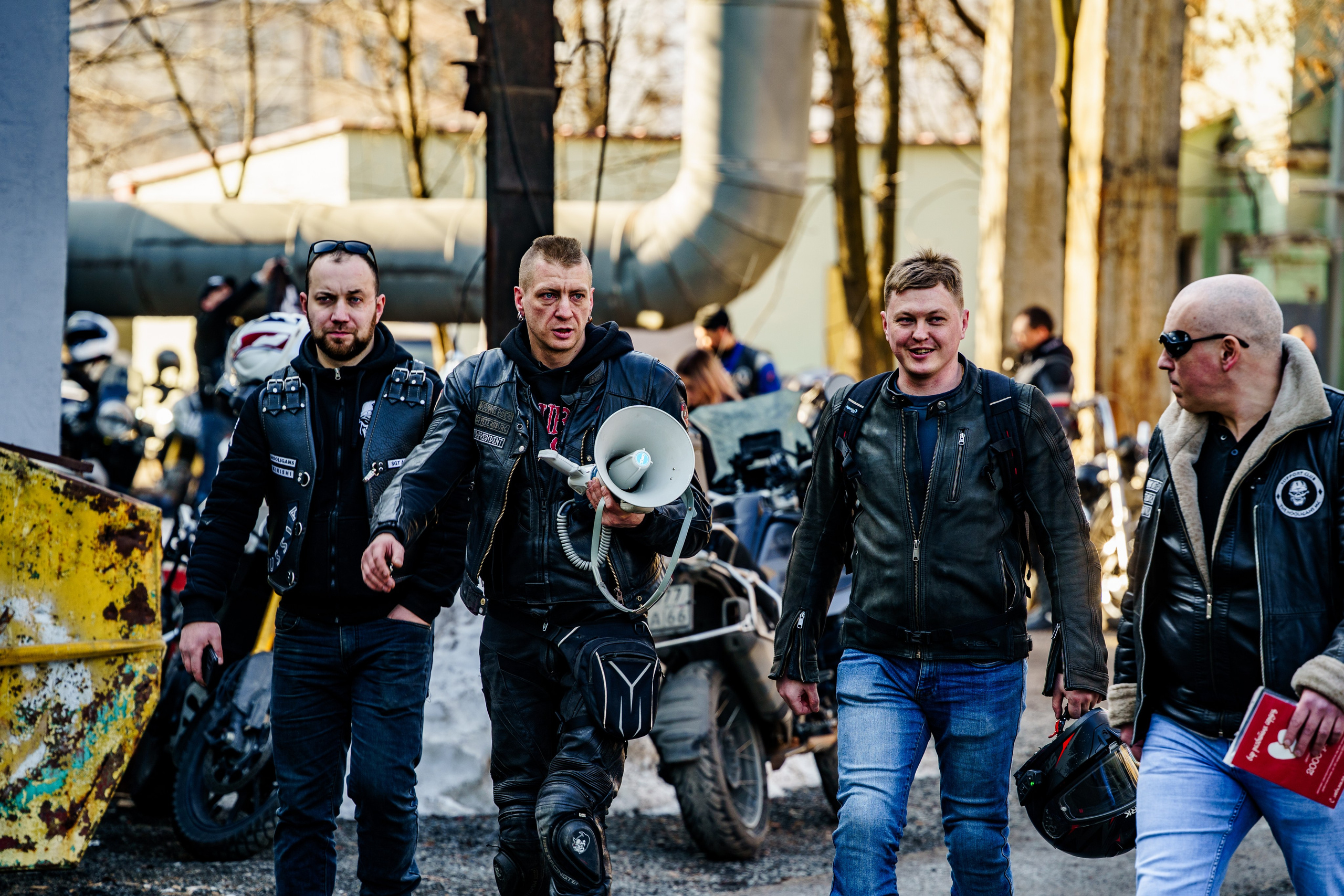 Прохват мотоклуба Norman Riders ч.2. Концертный и репортажный фотограф в Санкт-Петербурге Слава Пахомов