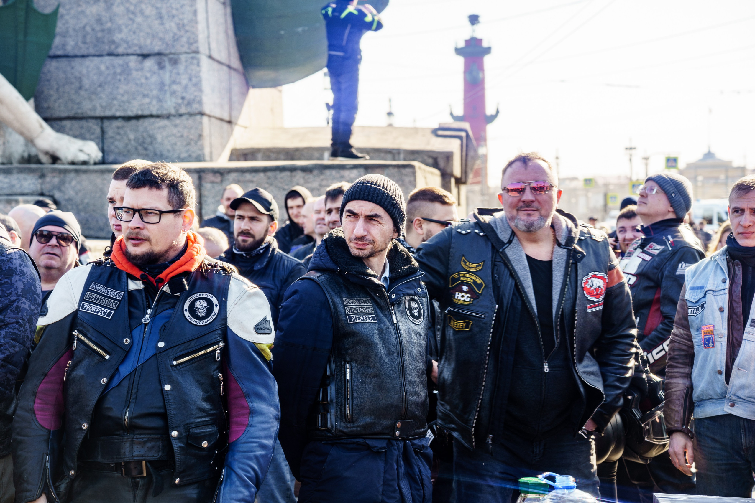 Прохват мотоклуба Norman Riders ч.1. Концертный и репортажный фотограф в Санкт-Петербурге Слава Пахомов