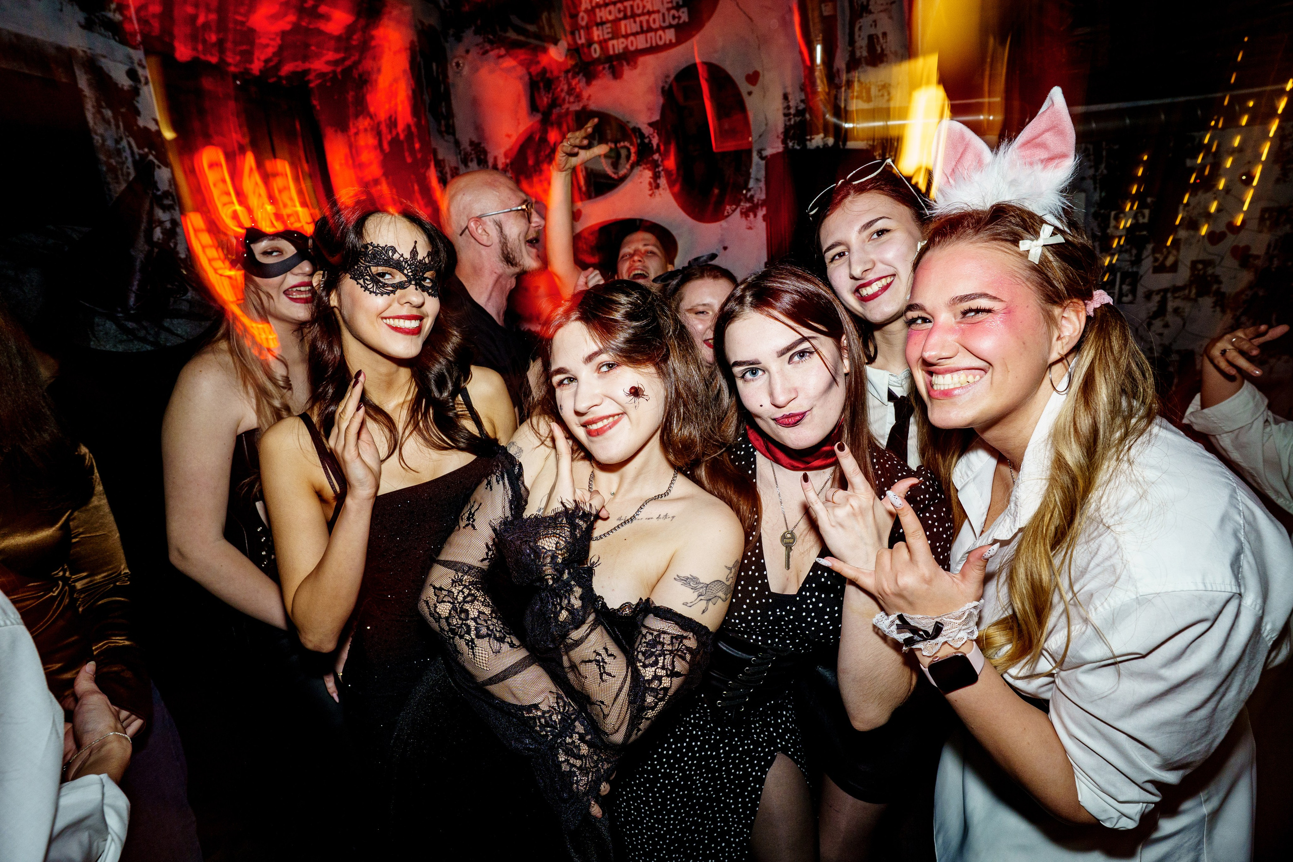 Halloween party. Бар разбитых сердец. Концертный и репортажный фотограф в Санкт-Петербурге Слава Пахомов