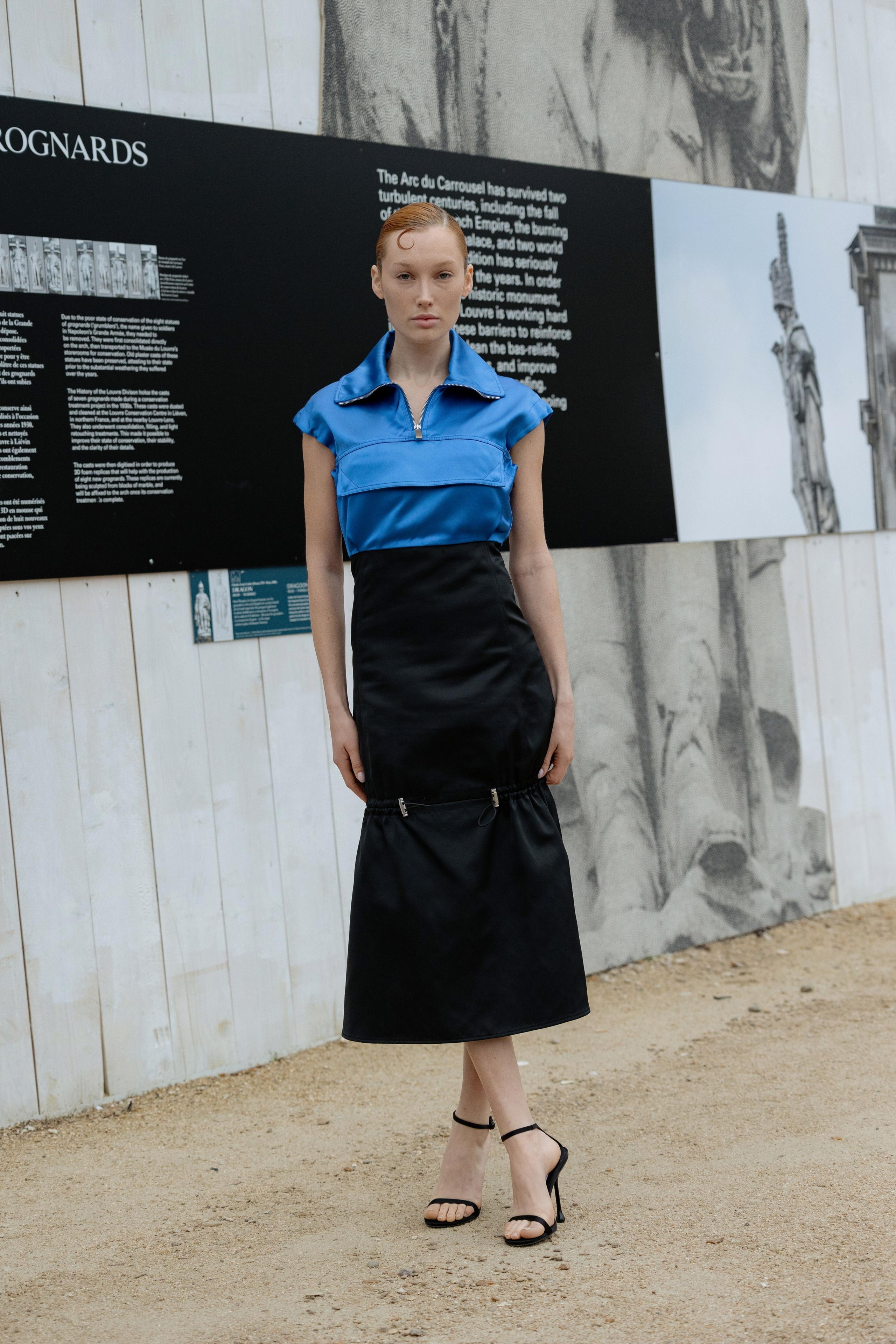 OFF WHITE PFW WOMENSWEAR FALL-WINTER 24/25. Photographer in Milan Ivan Goncharov