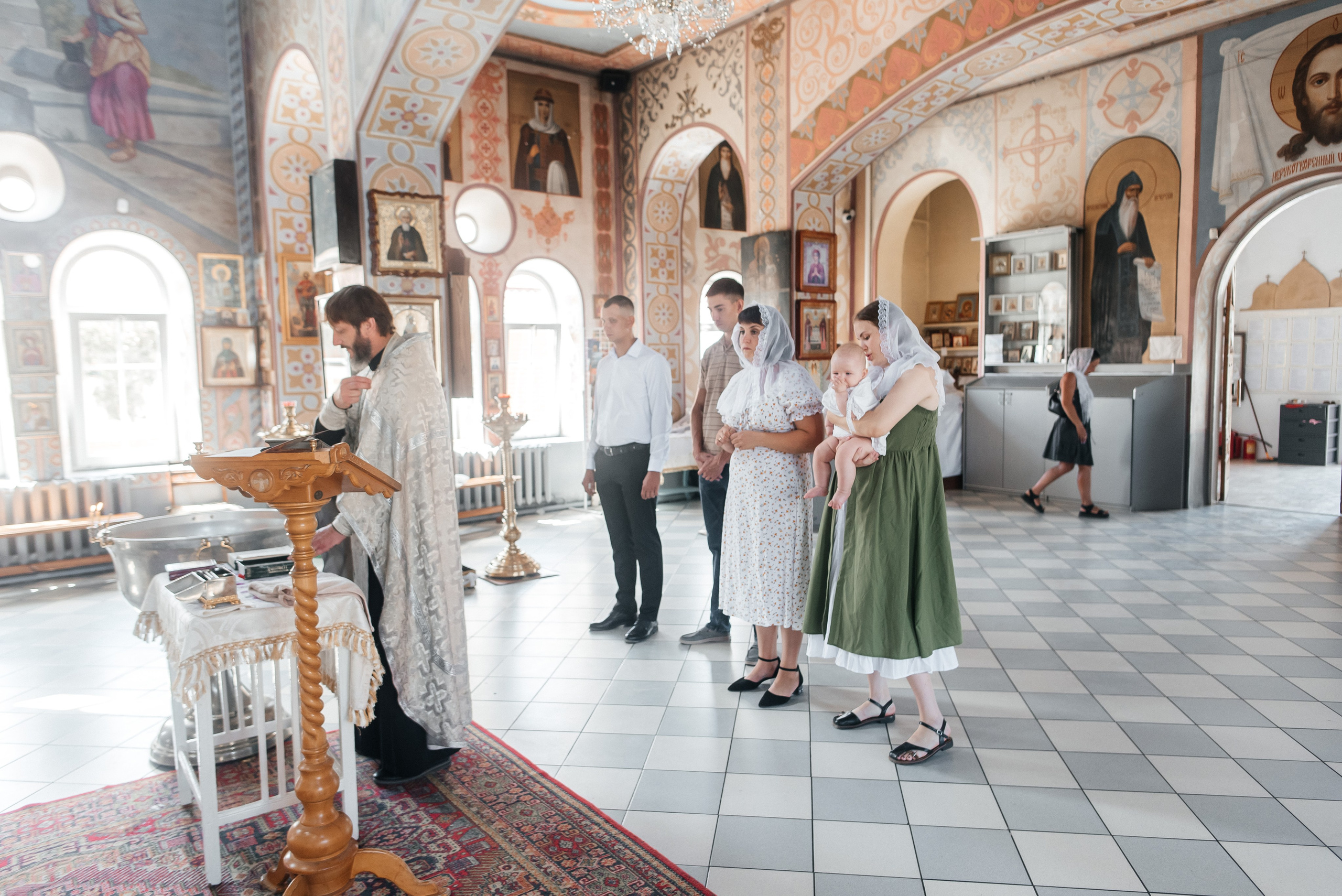 Крещение Варвары. Детский и семейный фотограф выпускной альбом Приморско-Ахтарск