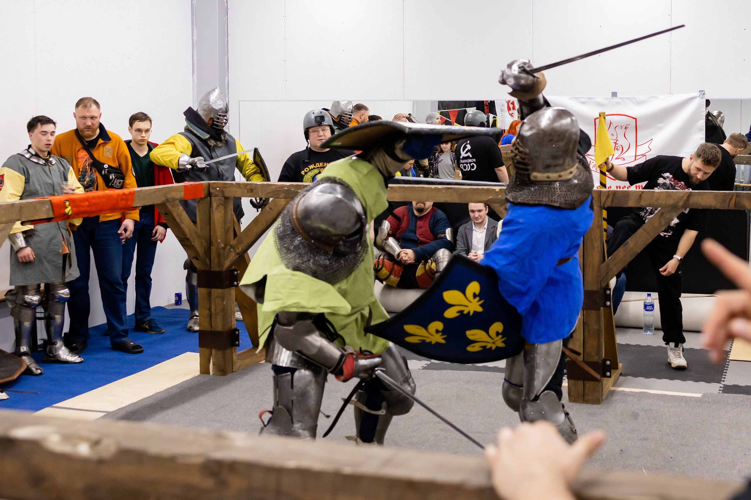 Турнир средневековых рыцарей