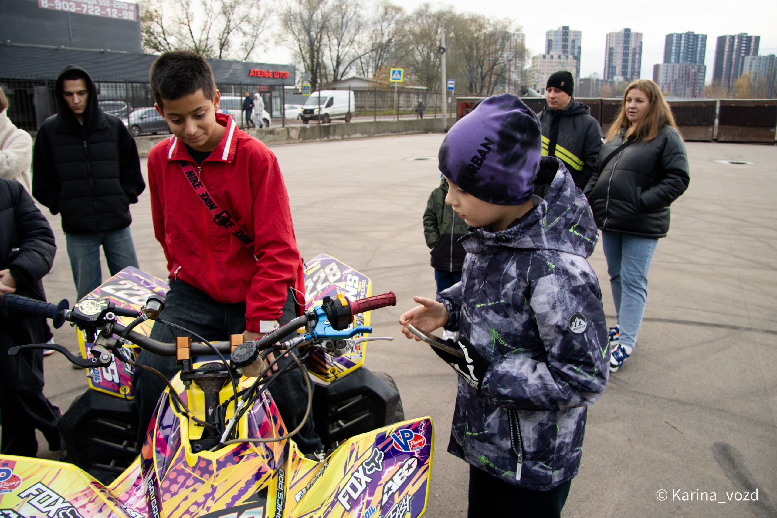 Выступление команды МОТО ШОУ SMT (Стантрайдинг, мотошоу). Репортажный фотограф в Москве и Зеленограде Karina-vozd