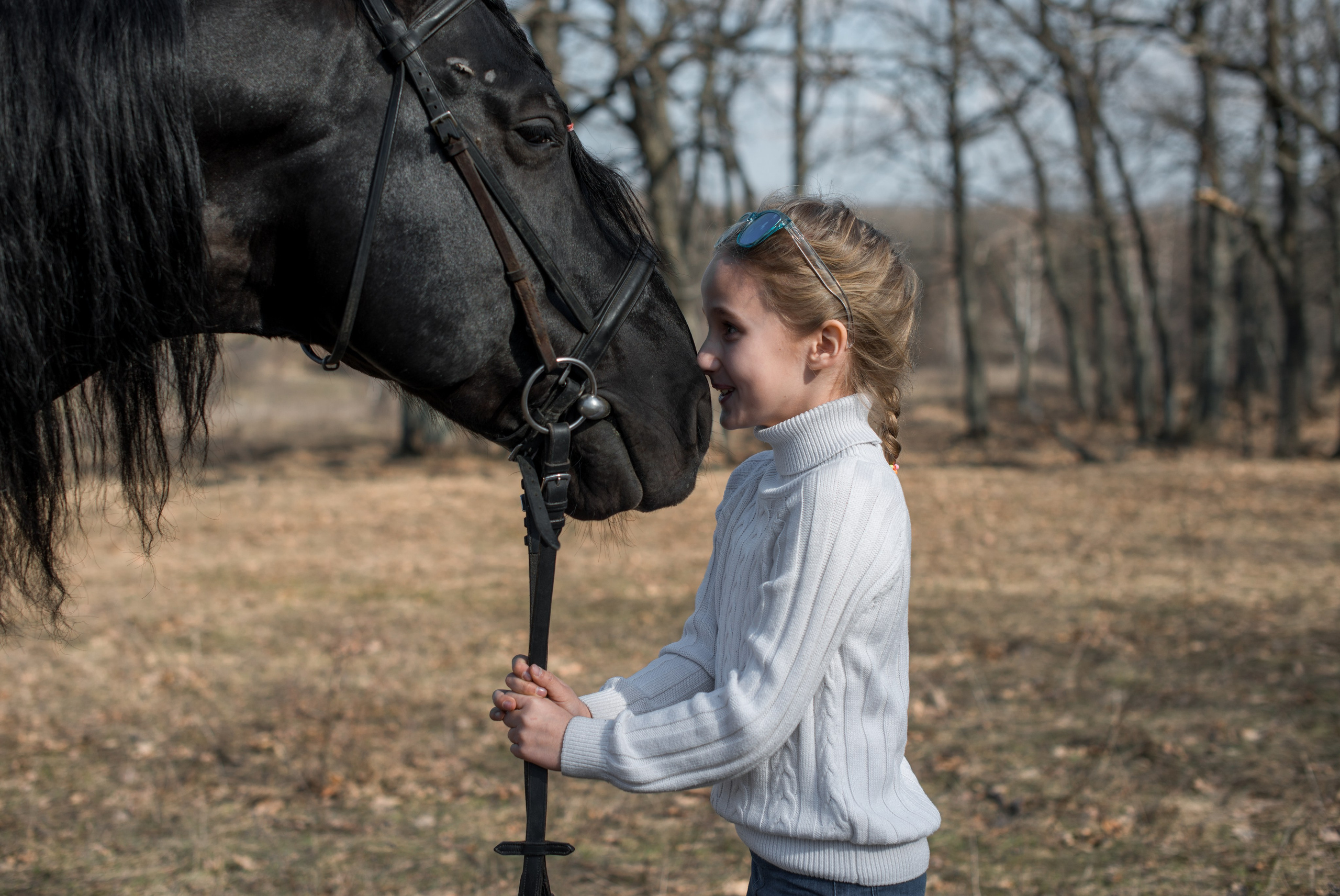 Дети и лошади. Конный фотограф в Саратове Юлия Иванова