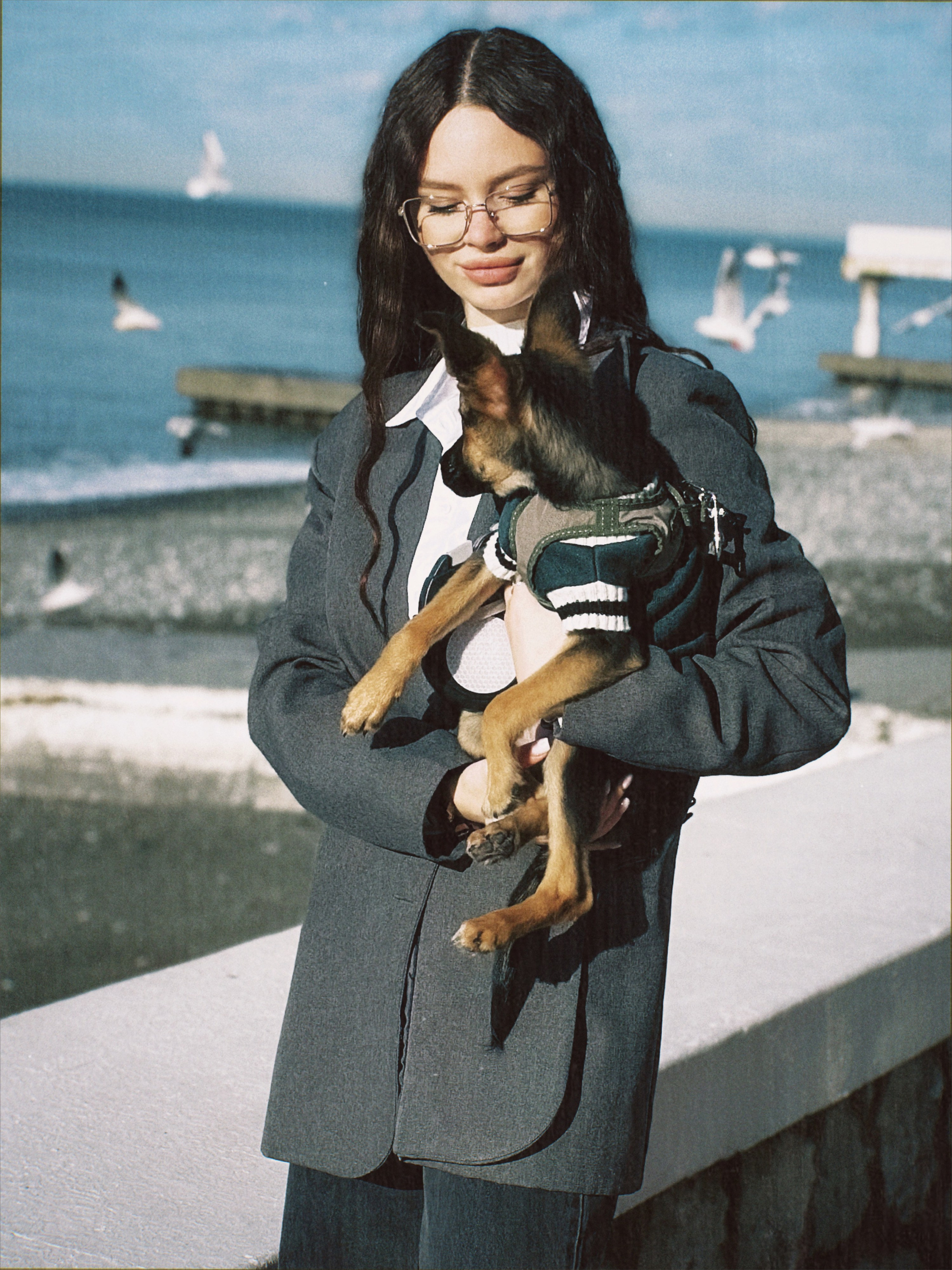 Дама с собачкой. Чувственный мобильный фотограф в Казани и Сочи Дьяченко Дарья