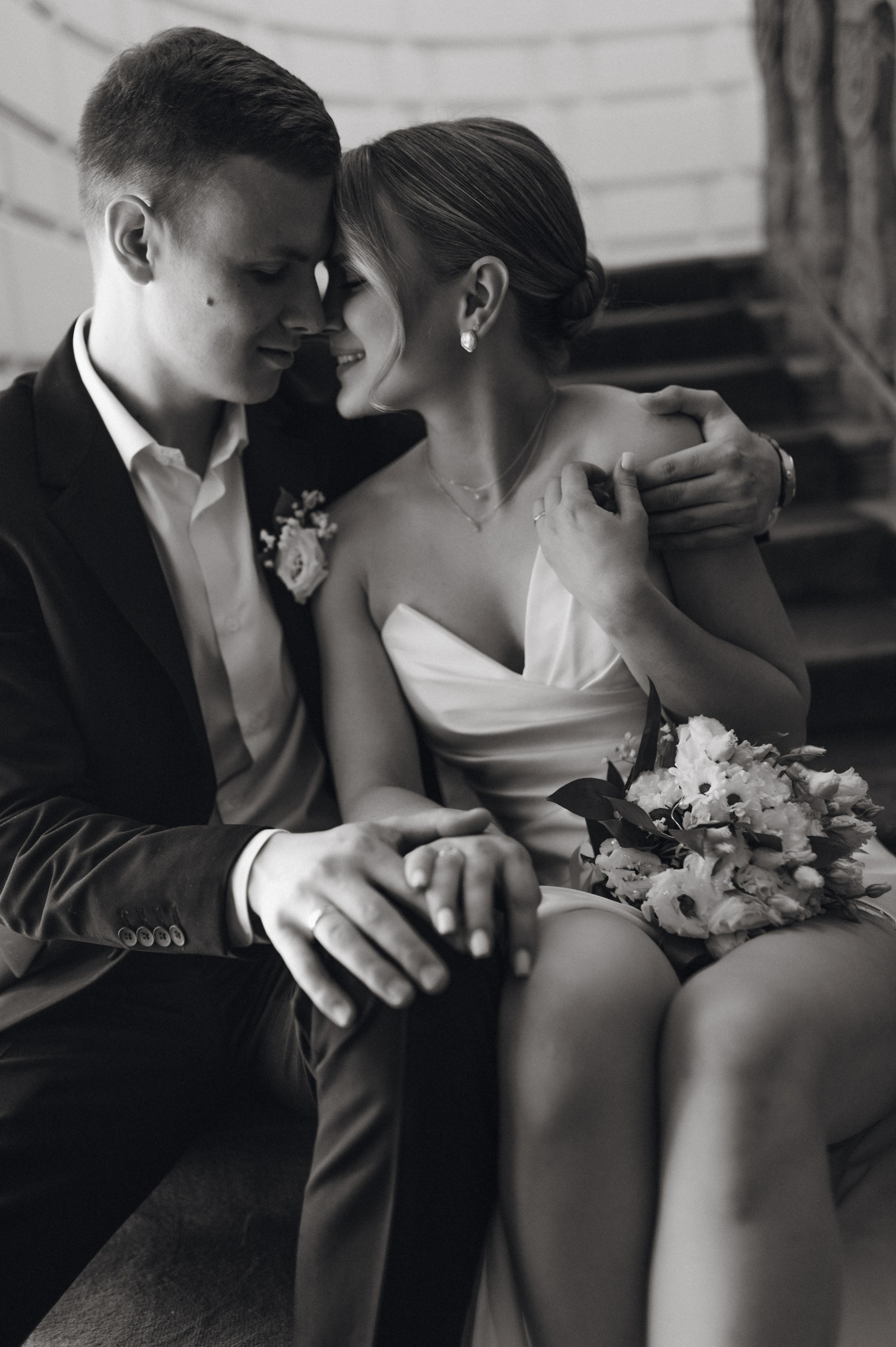 Полина и Егор. Особняк Спиридонова. Свадебный фотограф Москва и Санкт-Петербург. Анастасия Чудина