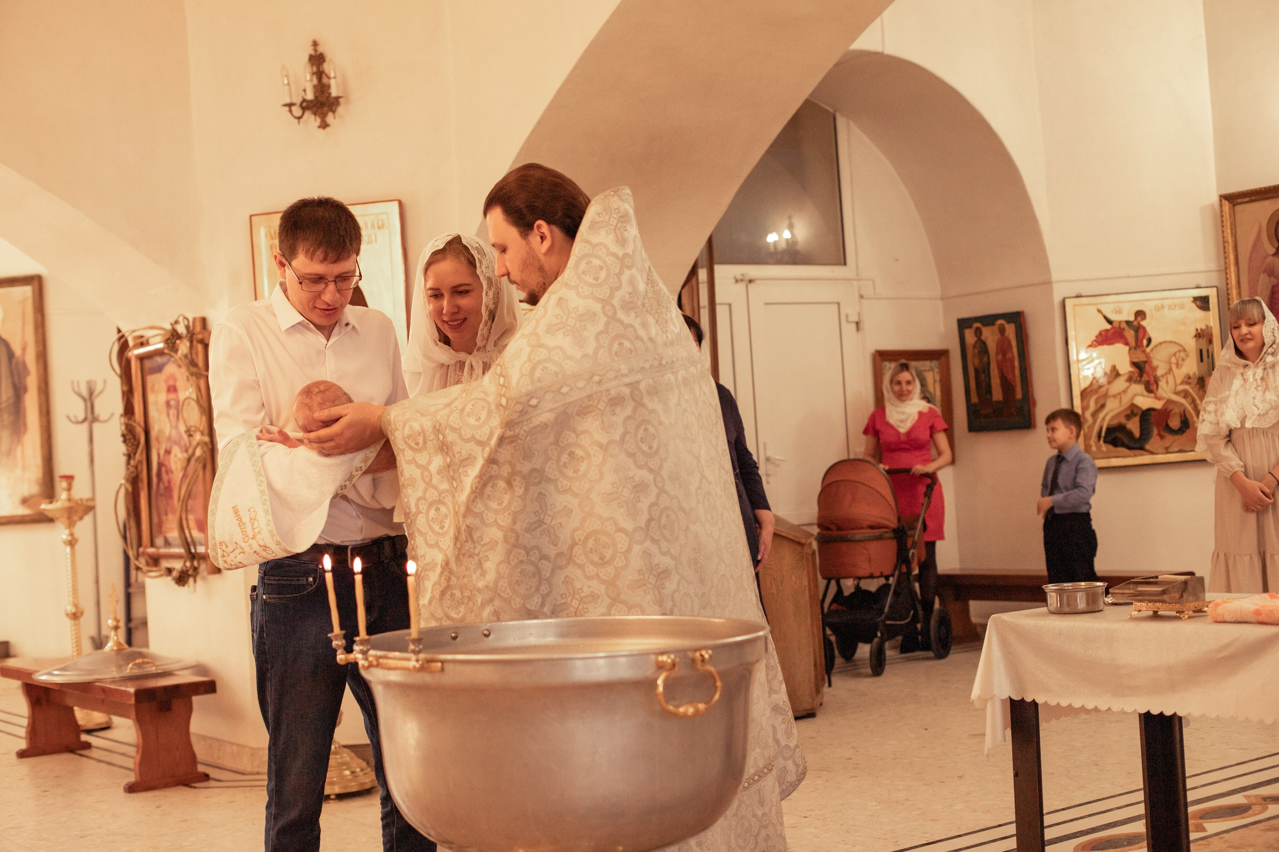Храм Рождества Христова г. Краснодар Таинство малыша Евгения. Фотограф в Северском районе| г. Краснодар Алена Заливчая