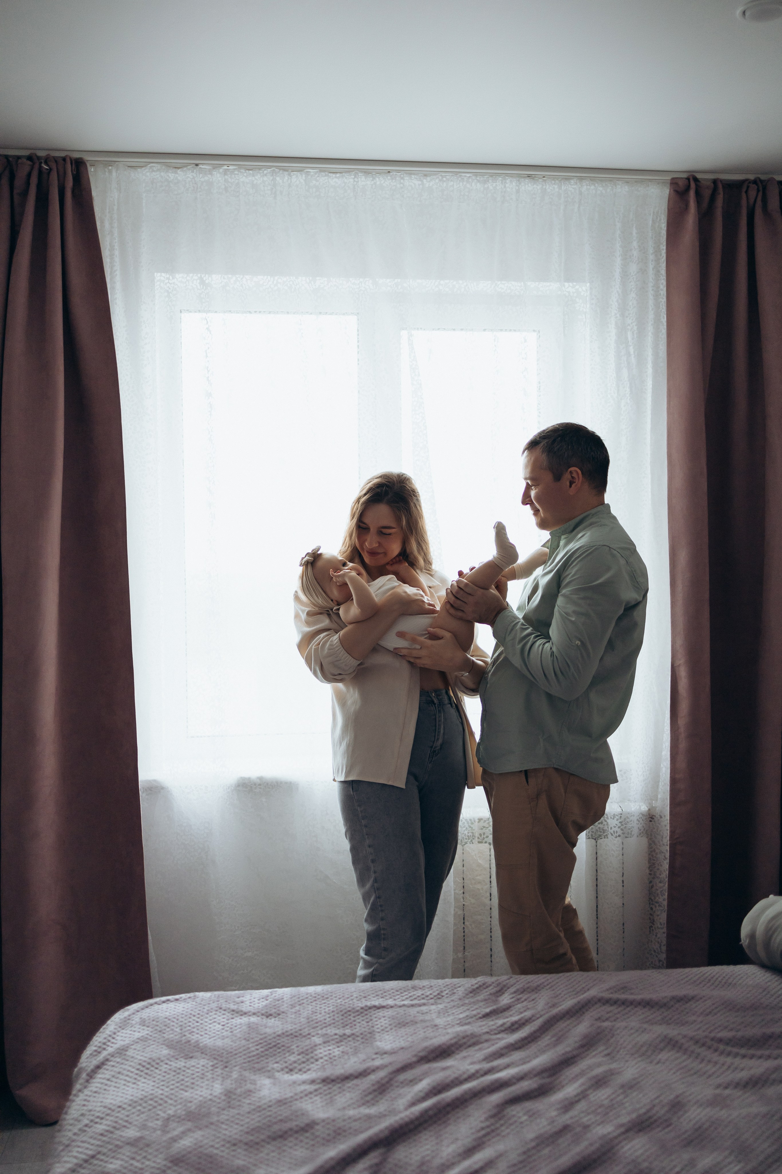 Лёша, Ксюша и Василёчек. Свадебный фотограф в Тольятти Валерия Барышкина