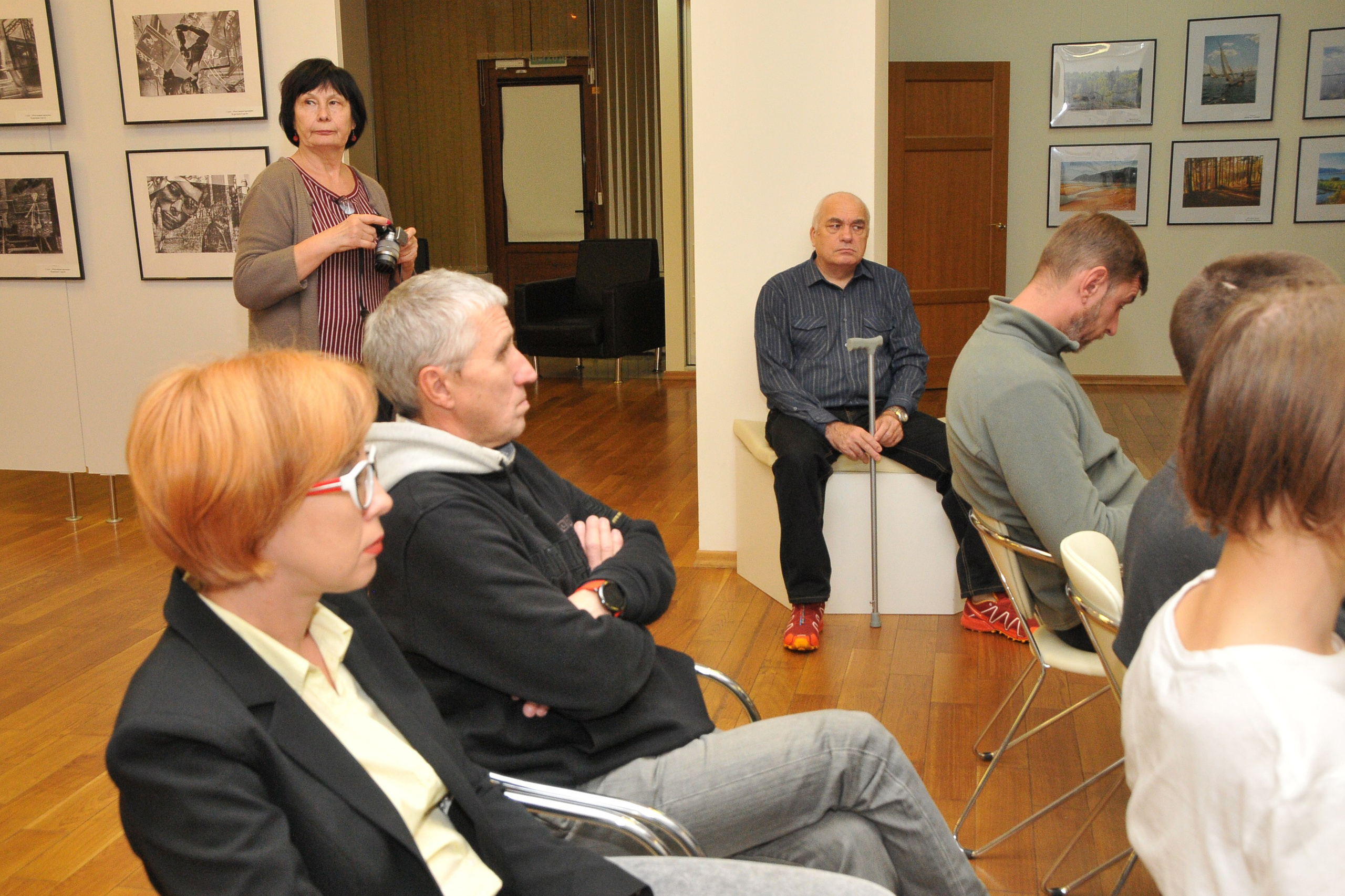 23.10.2018 Творческая встреча Сергея Курочкина. Фотообъединение Самарского областного отделения Союза журналистов России